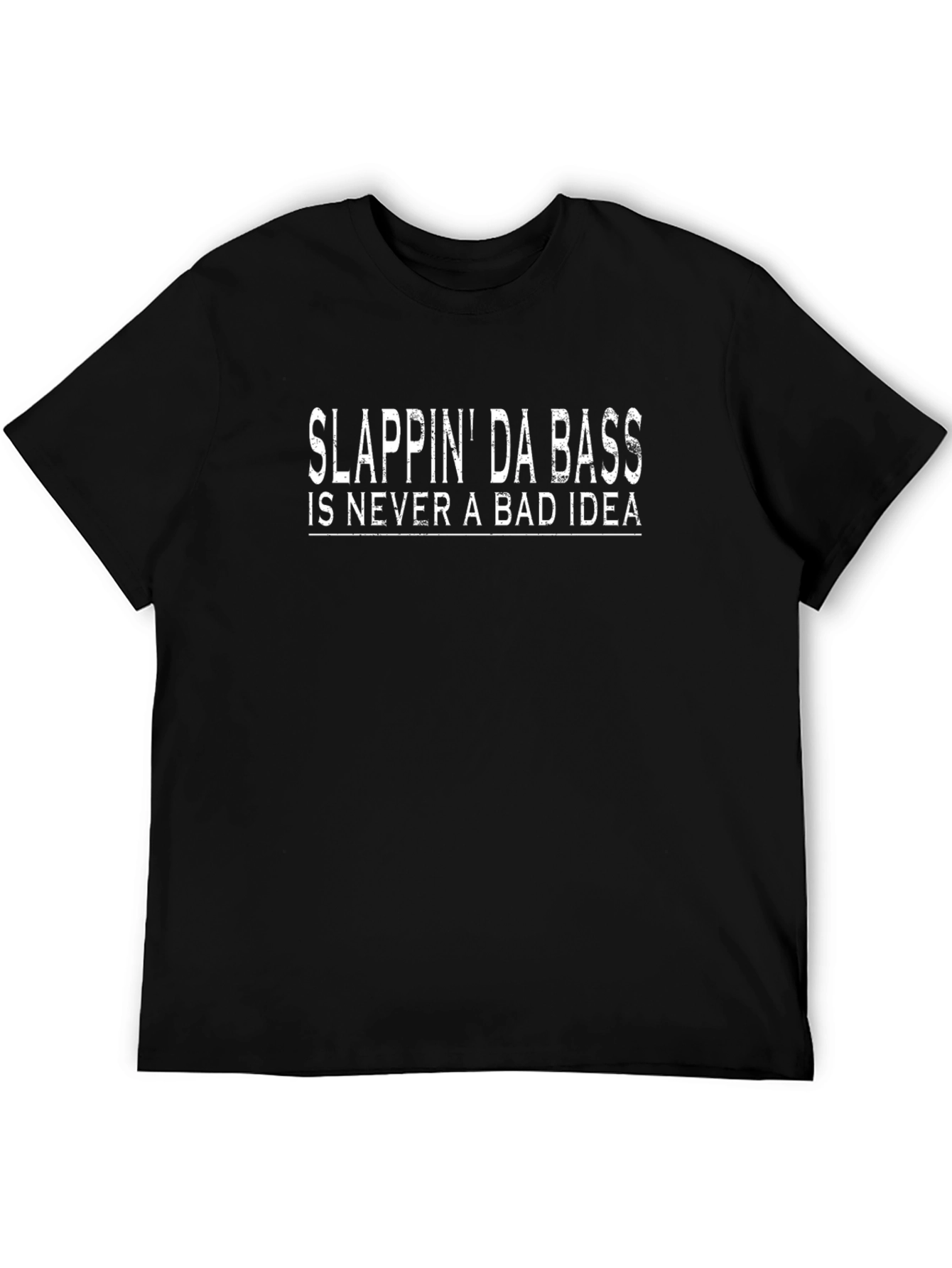 Slappin Da Bass Black T-Shirt