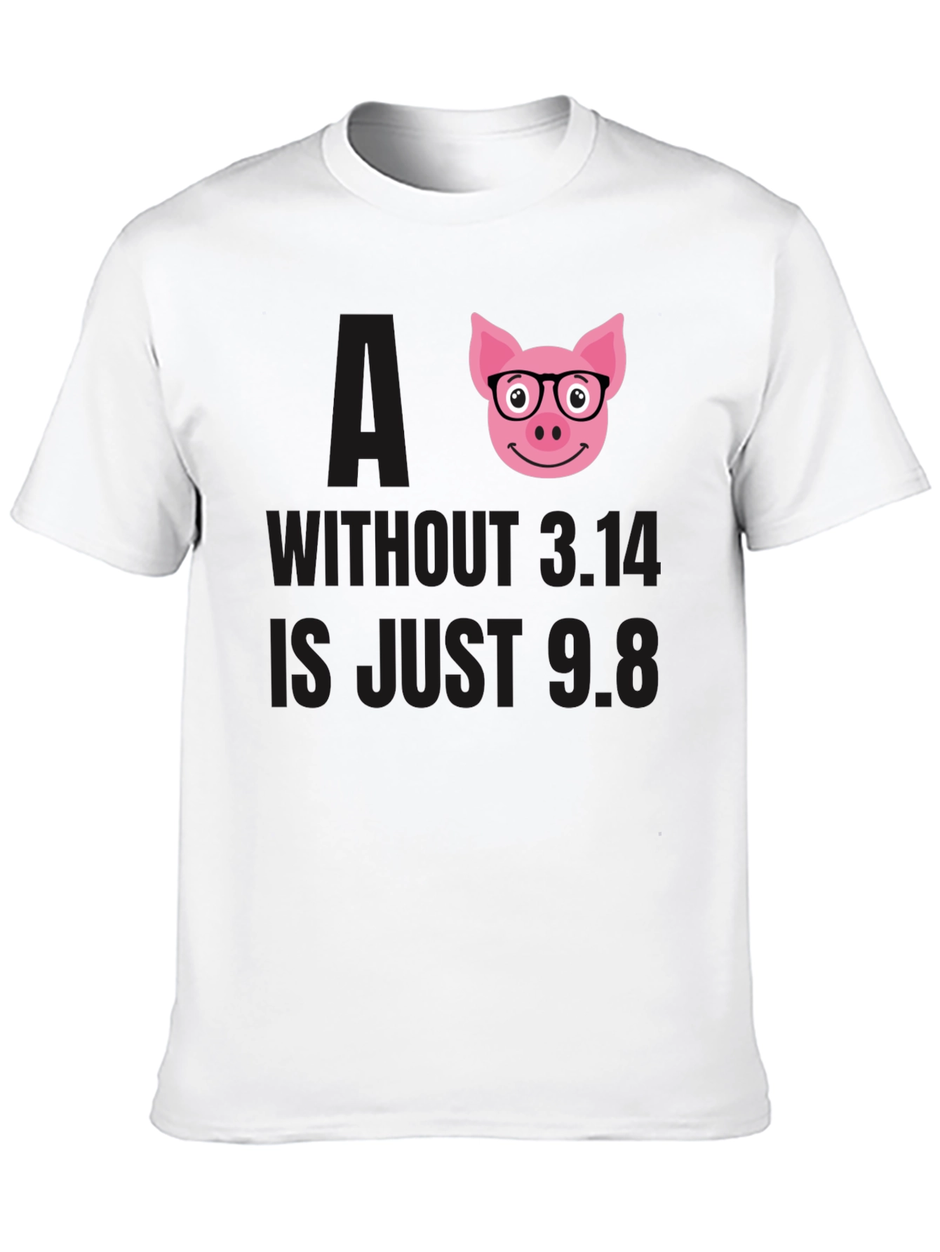 Math Pun Pig T-Shirt