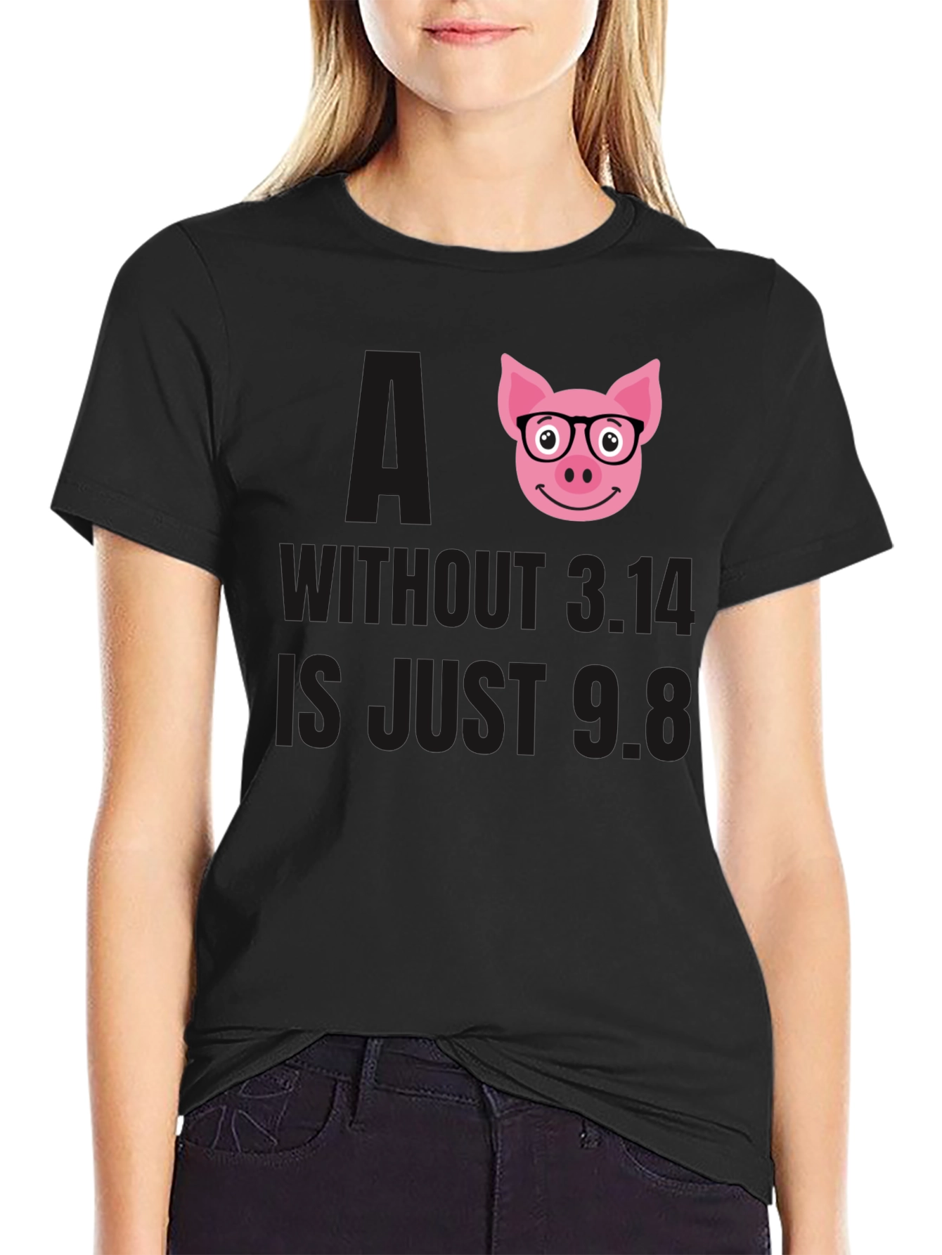 Math Pun Pig T-Shirt
