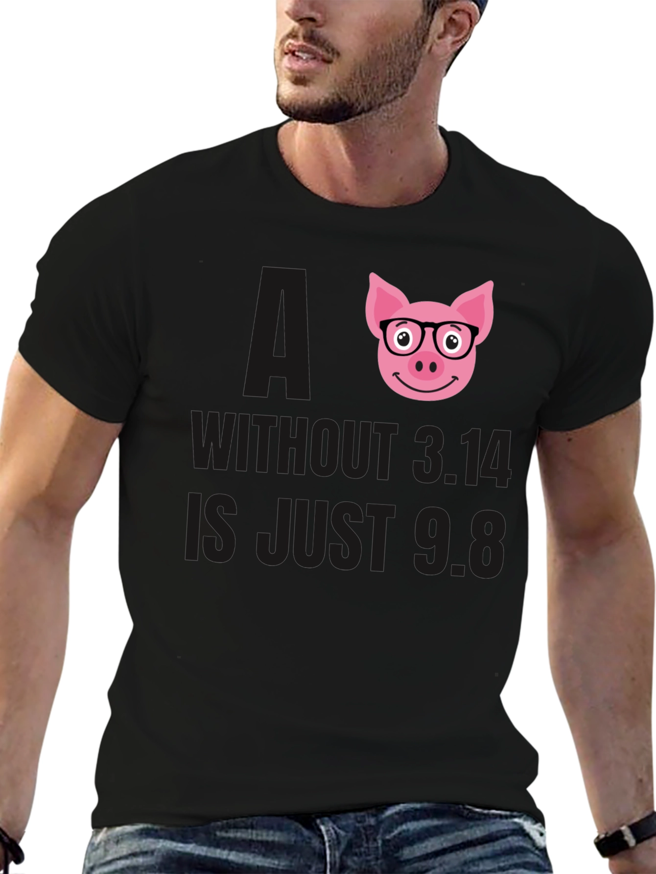 Math Pun Pig T-Shirt