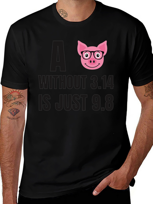 Math Pun Pig T-Shirt