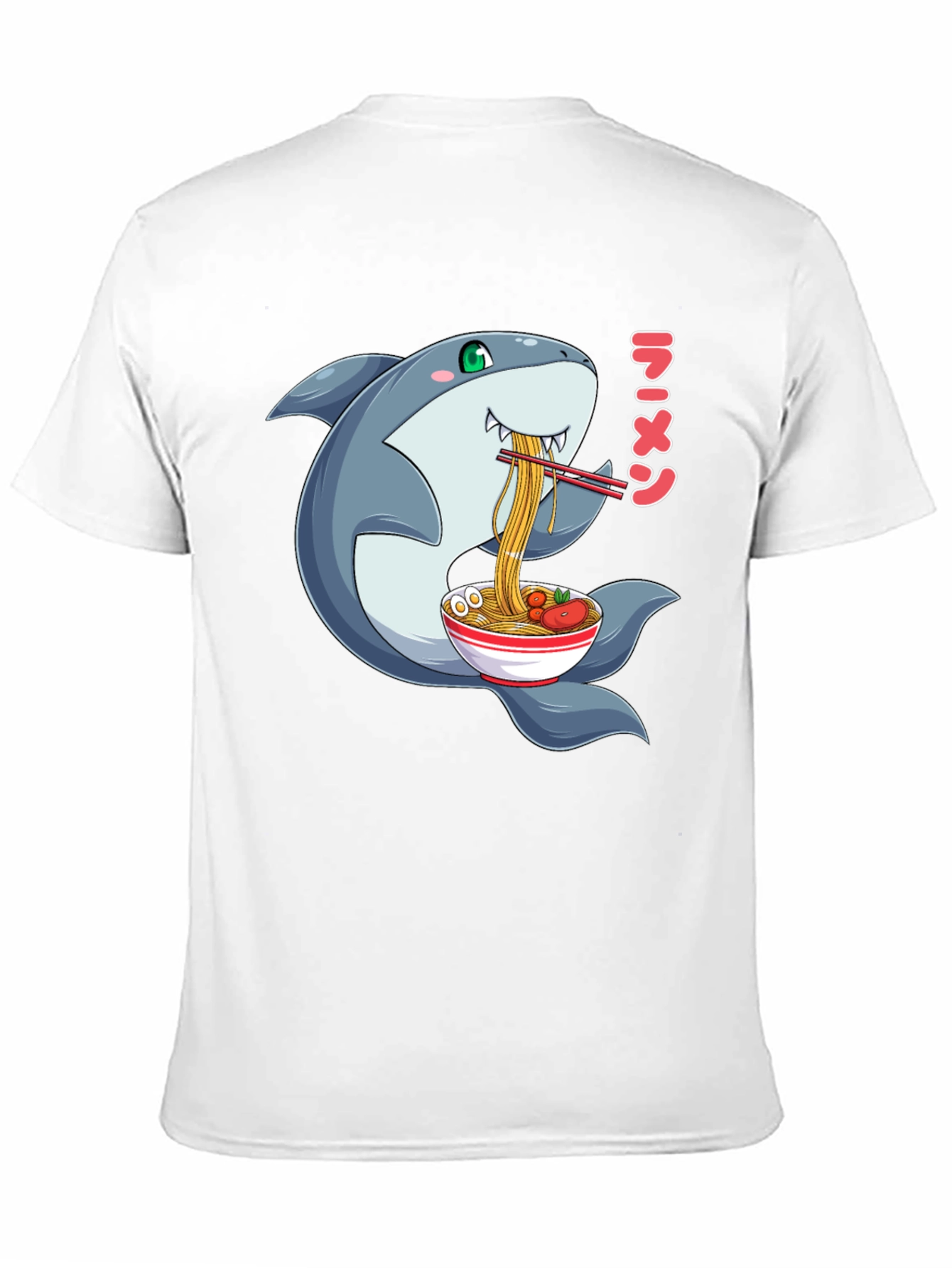 Shark Ramen Graphic T-Shirt