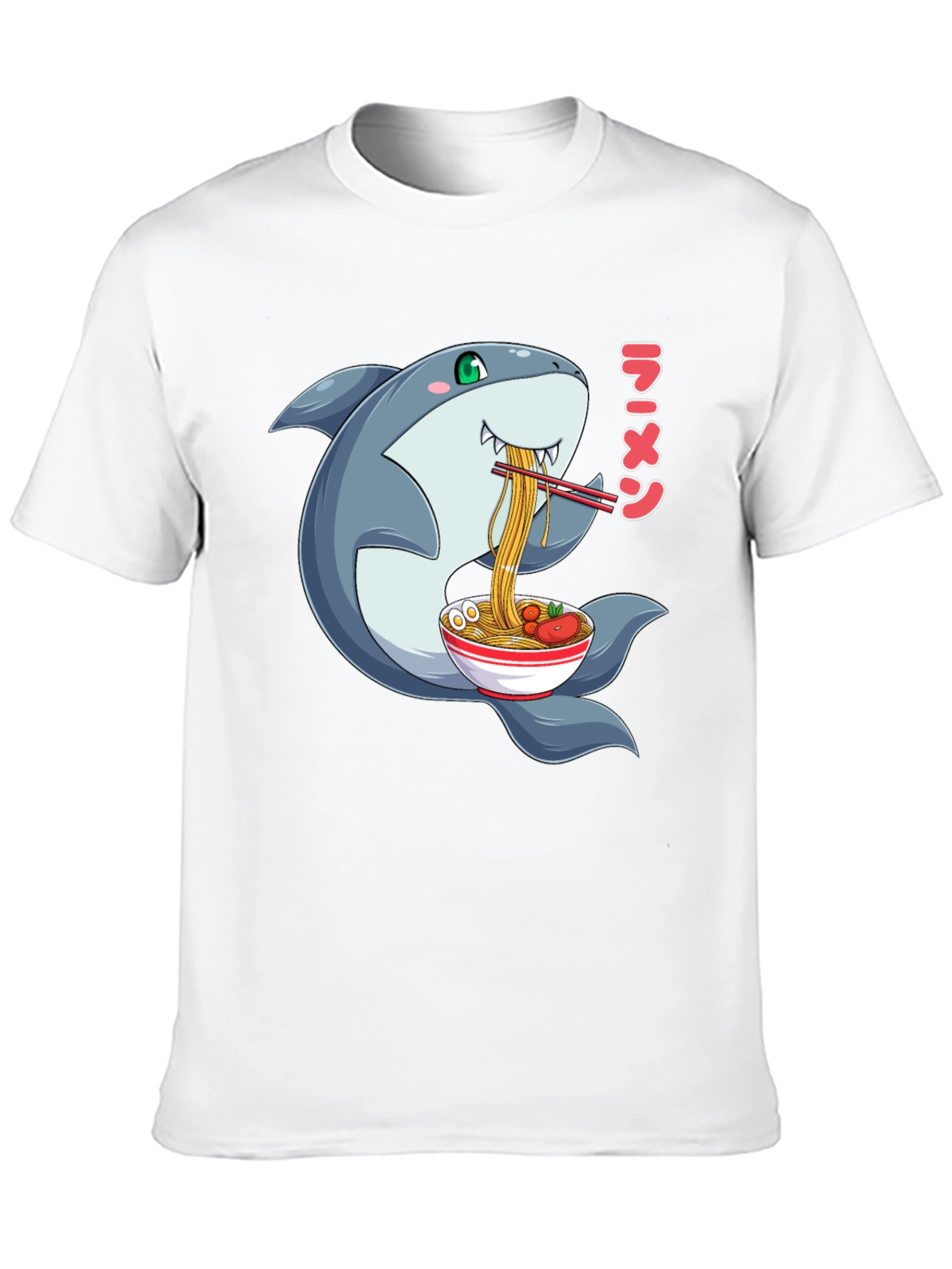 Shark Ramen Graphic T-Shirt