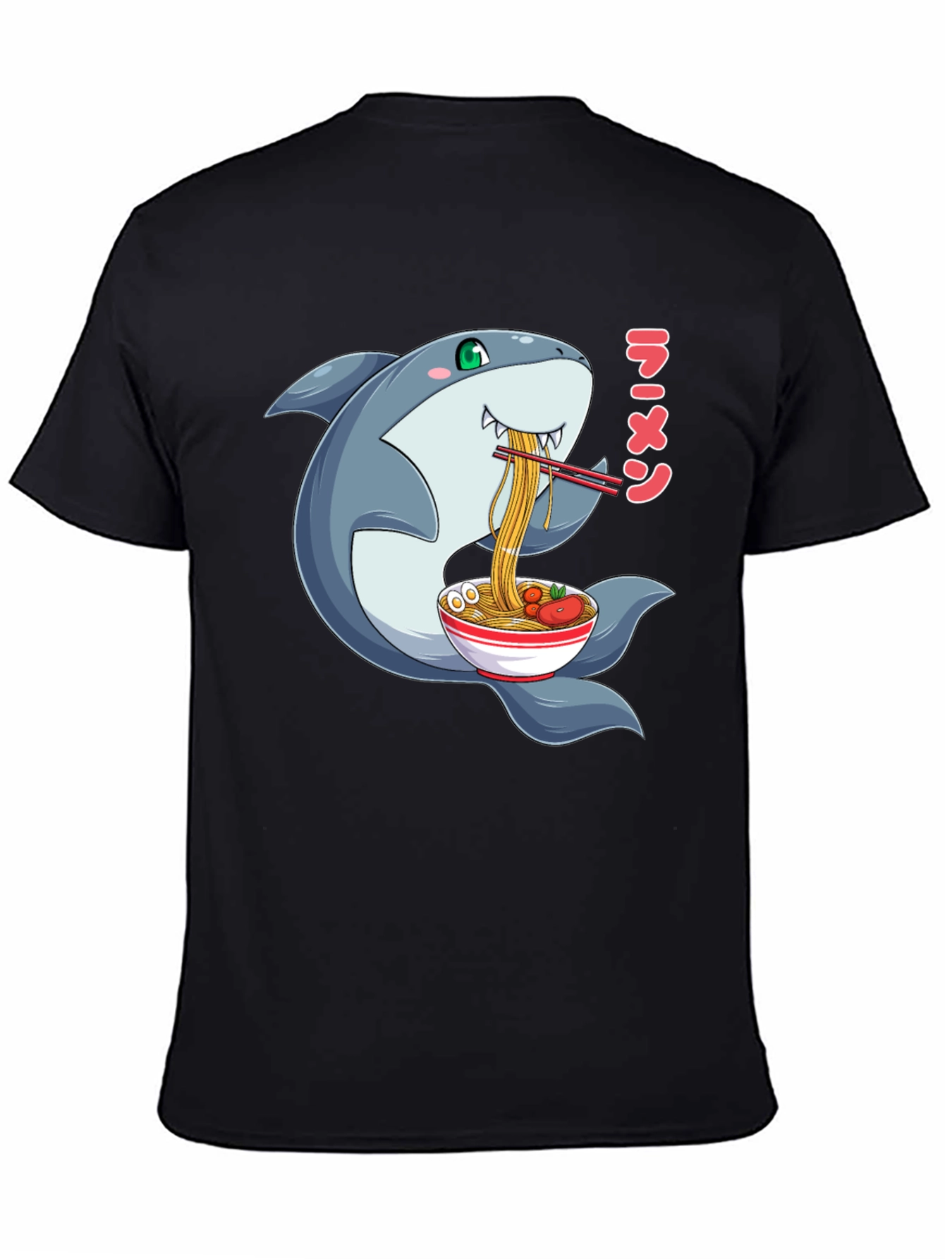 Shark Ramen Graphic T-Shirt