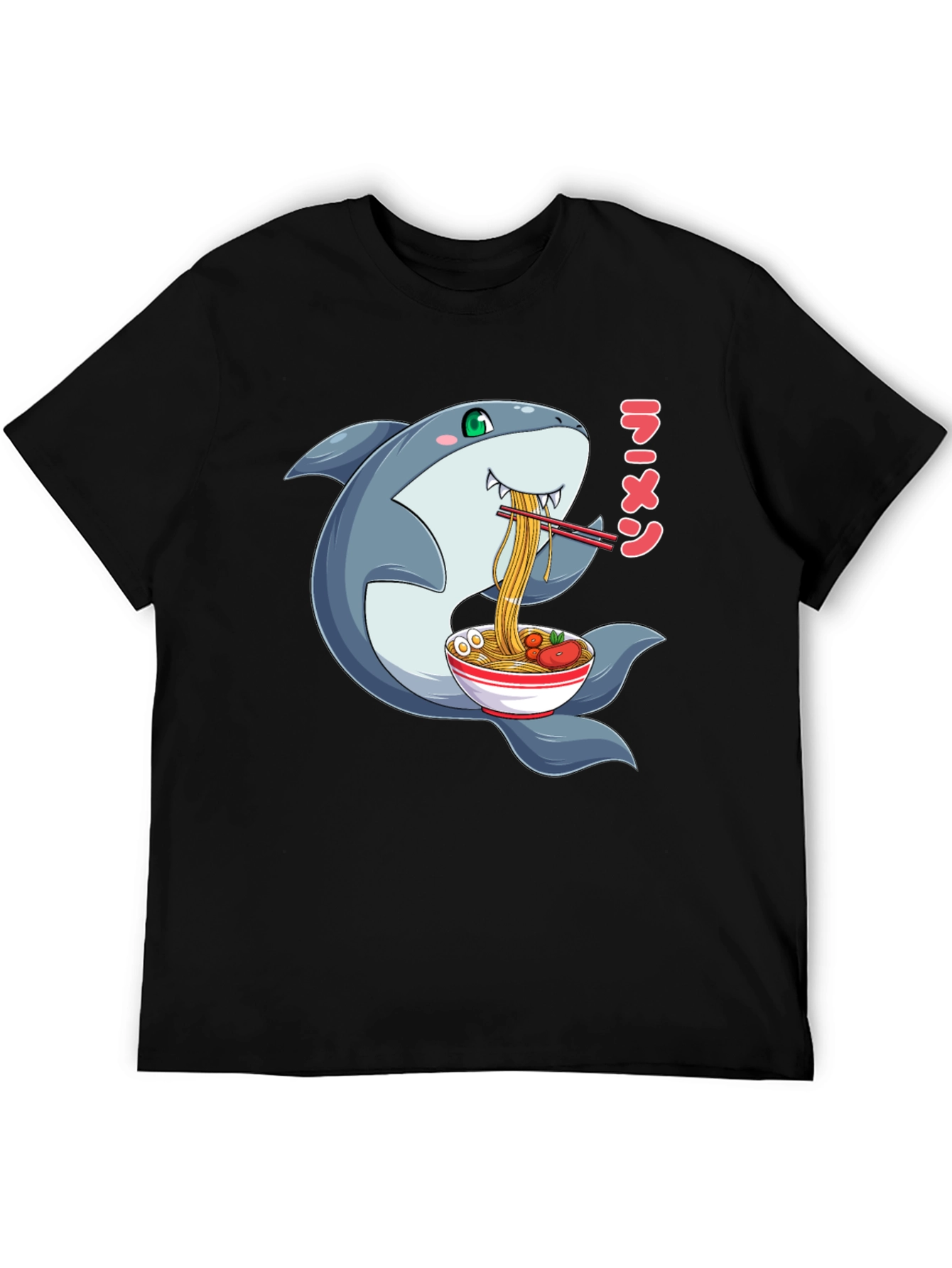 Shark Ramen Graphic T-Shirt