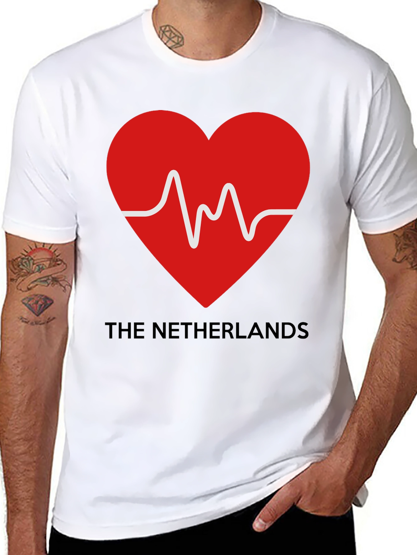 Netherlands Heartbeat T-Shirt