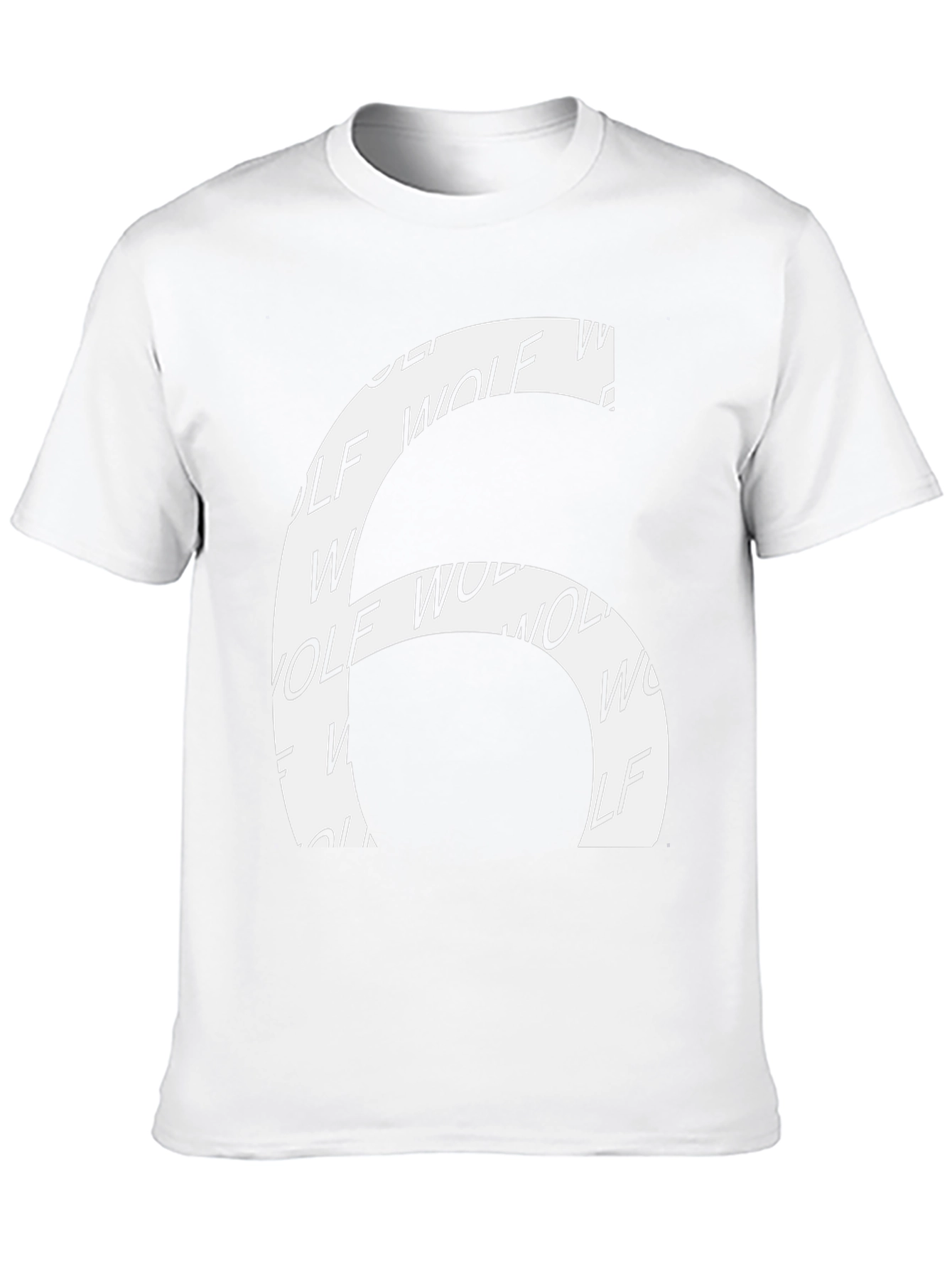 Wolf Number 6 T-Shirt - Bold Graphic Tee