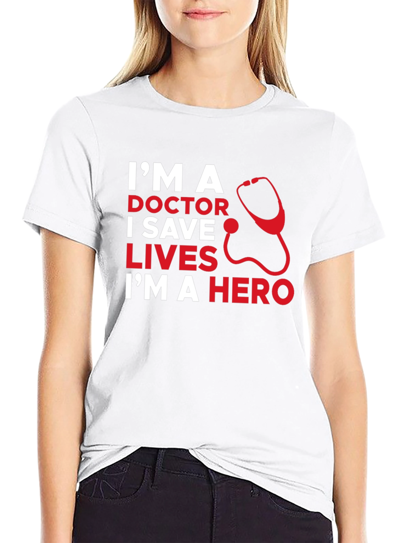 Doctor Hero Graphic T-Shirt - Save Lives!