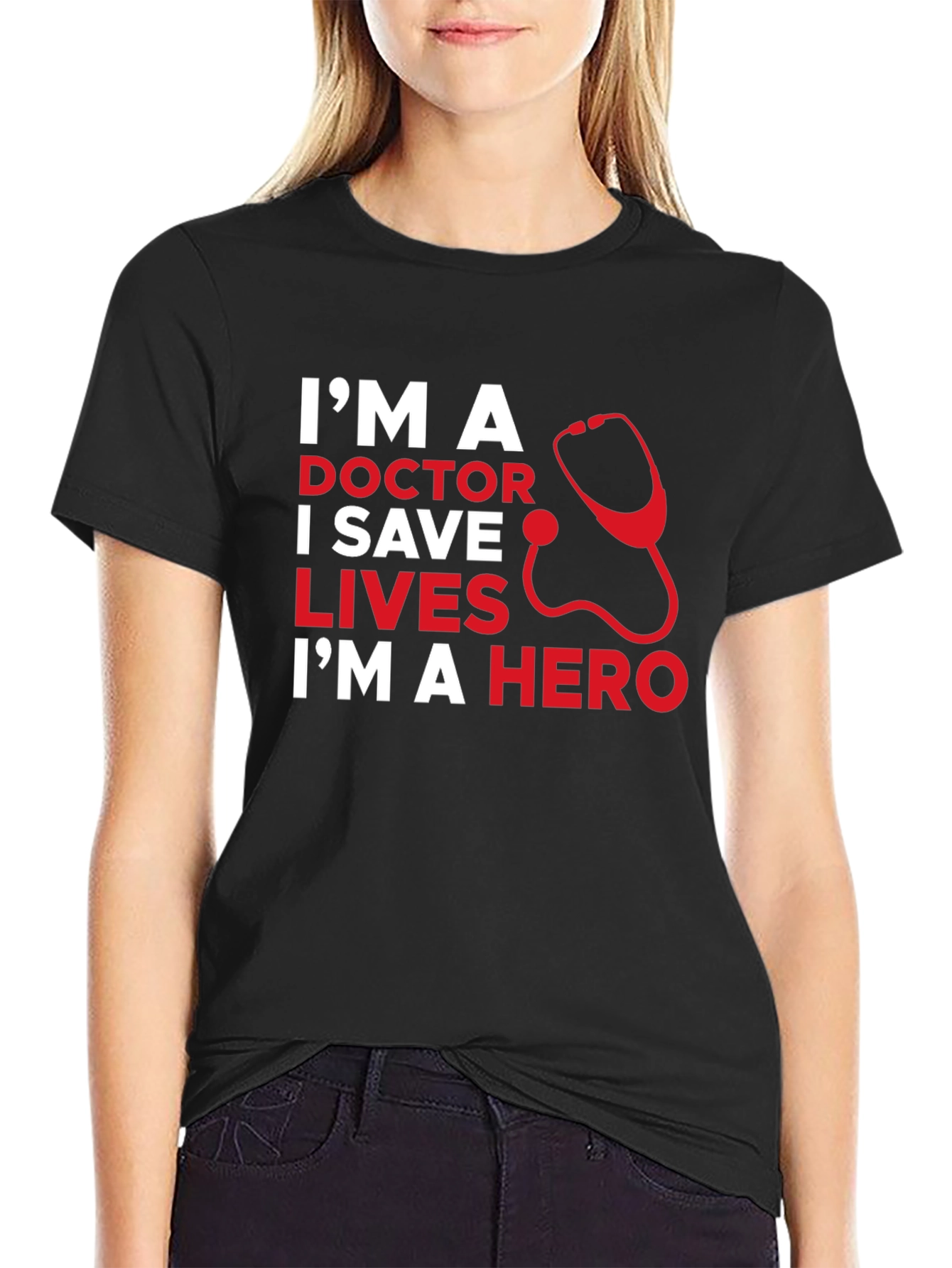 Doctor Hero Graphic T-Shirt - Save Lives!