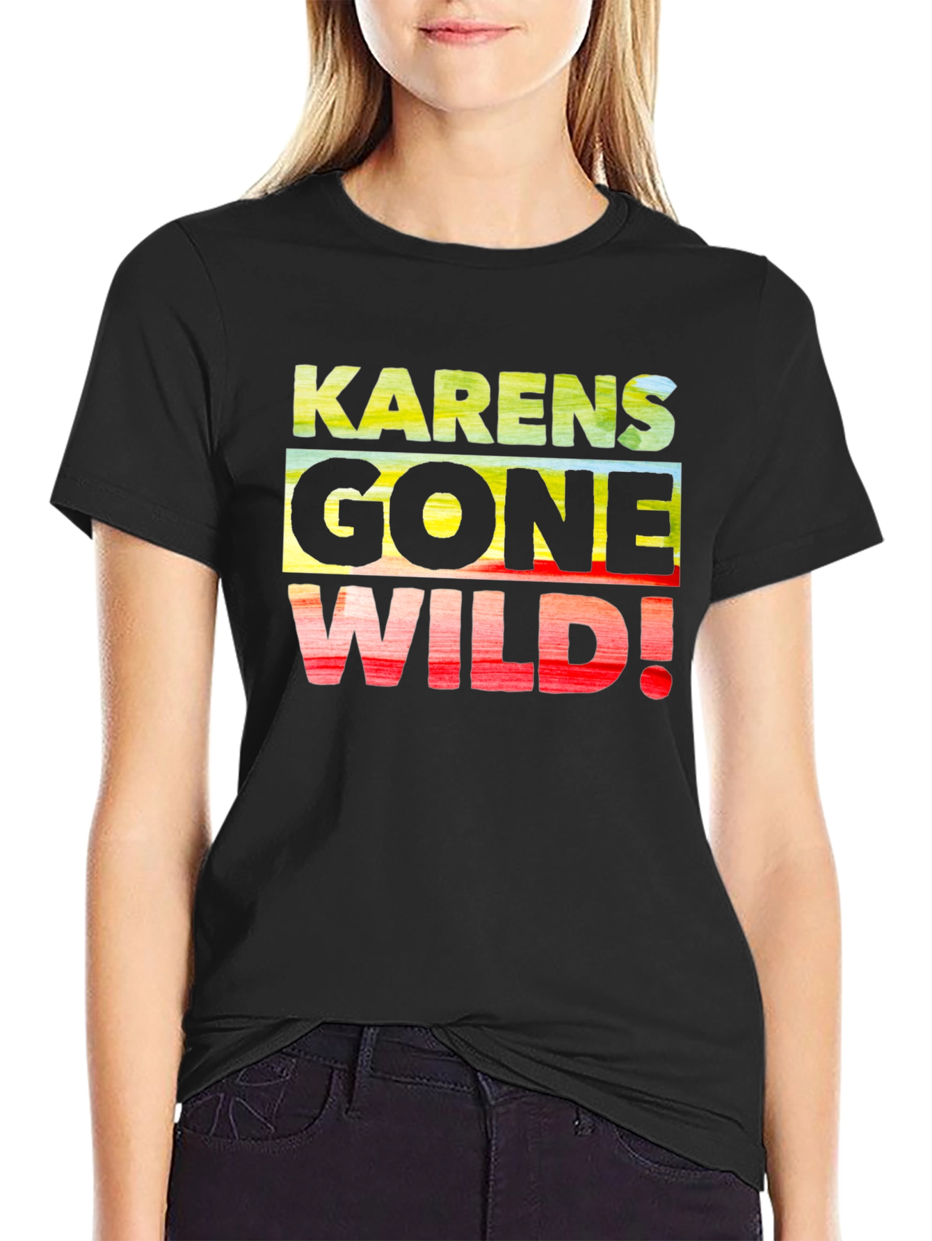 Karens Gone Wild Black T-Shirt