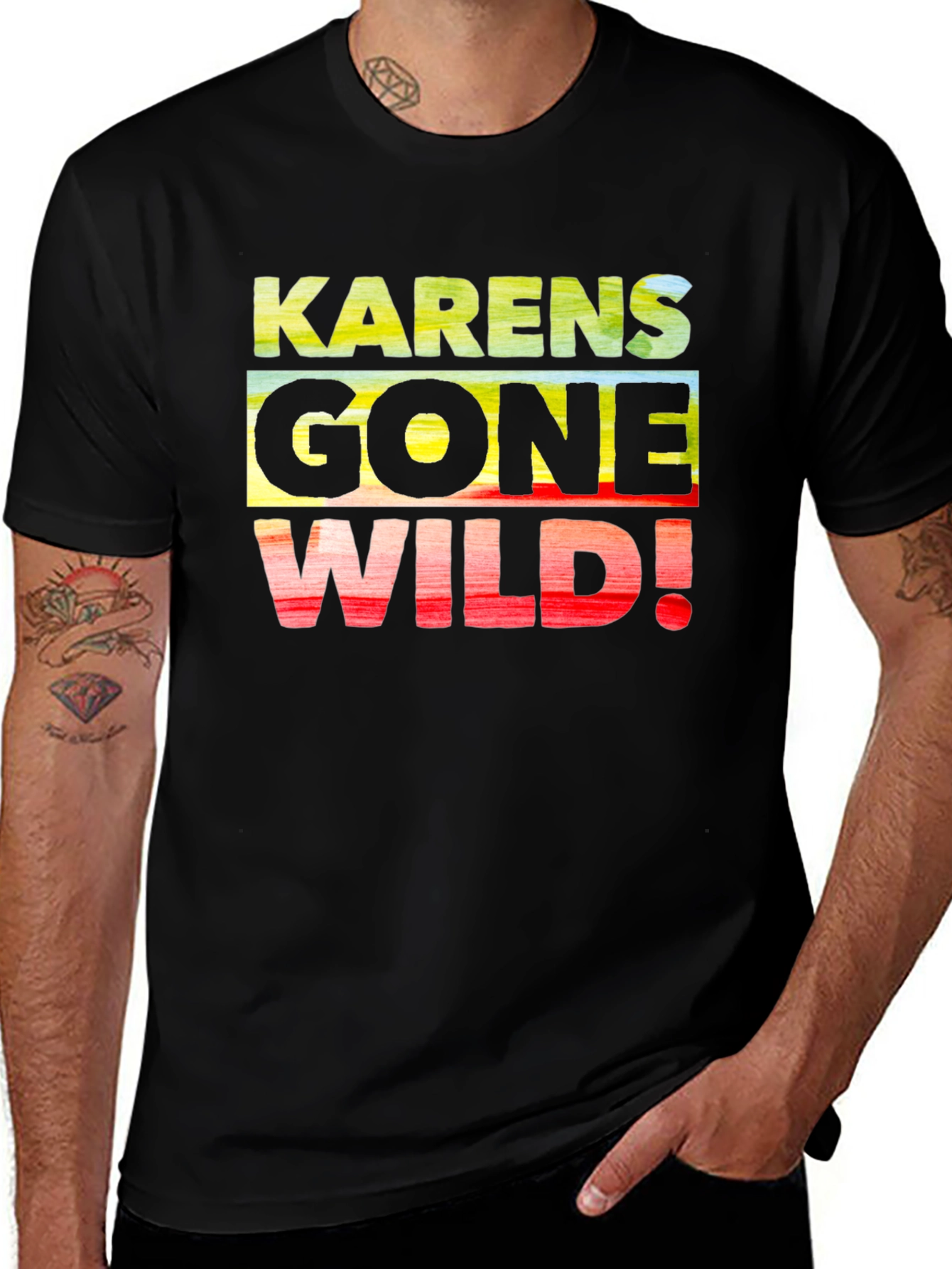 Karens Gone Wild Black T-Shirt