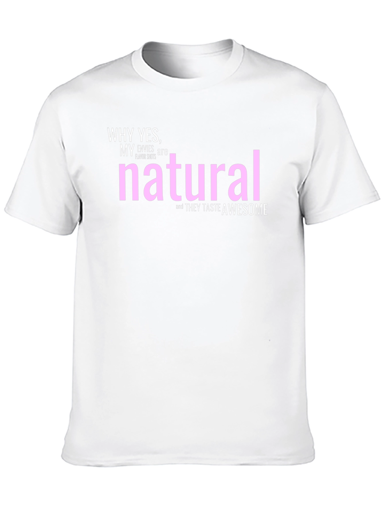Funny Natural Flavor Shots T-Shirt