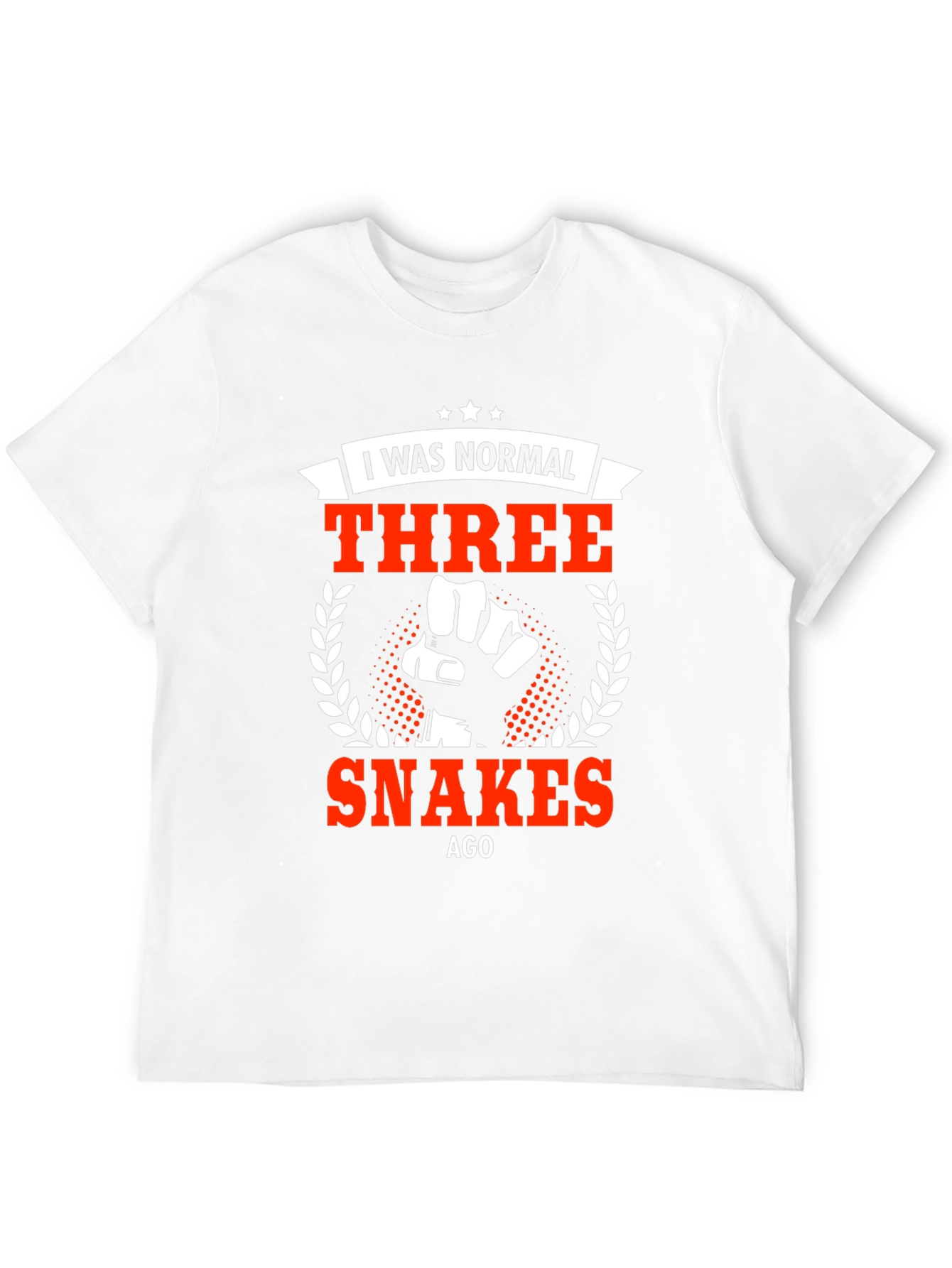 I Was Normal Three Snakes Ago T-Shirt