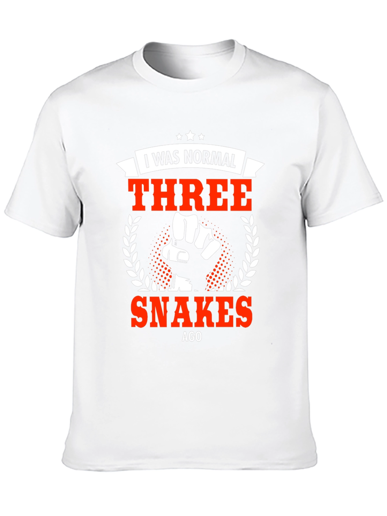 I Was Normal Three Snakes Ago T-Shirt