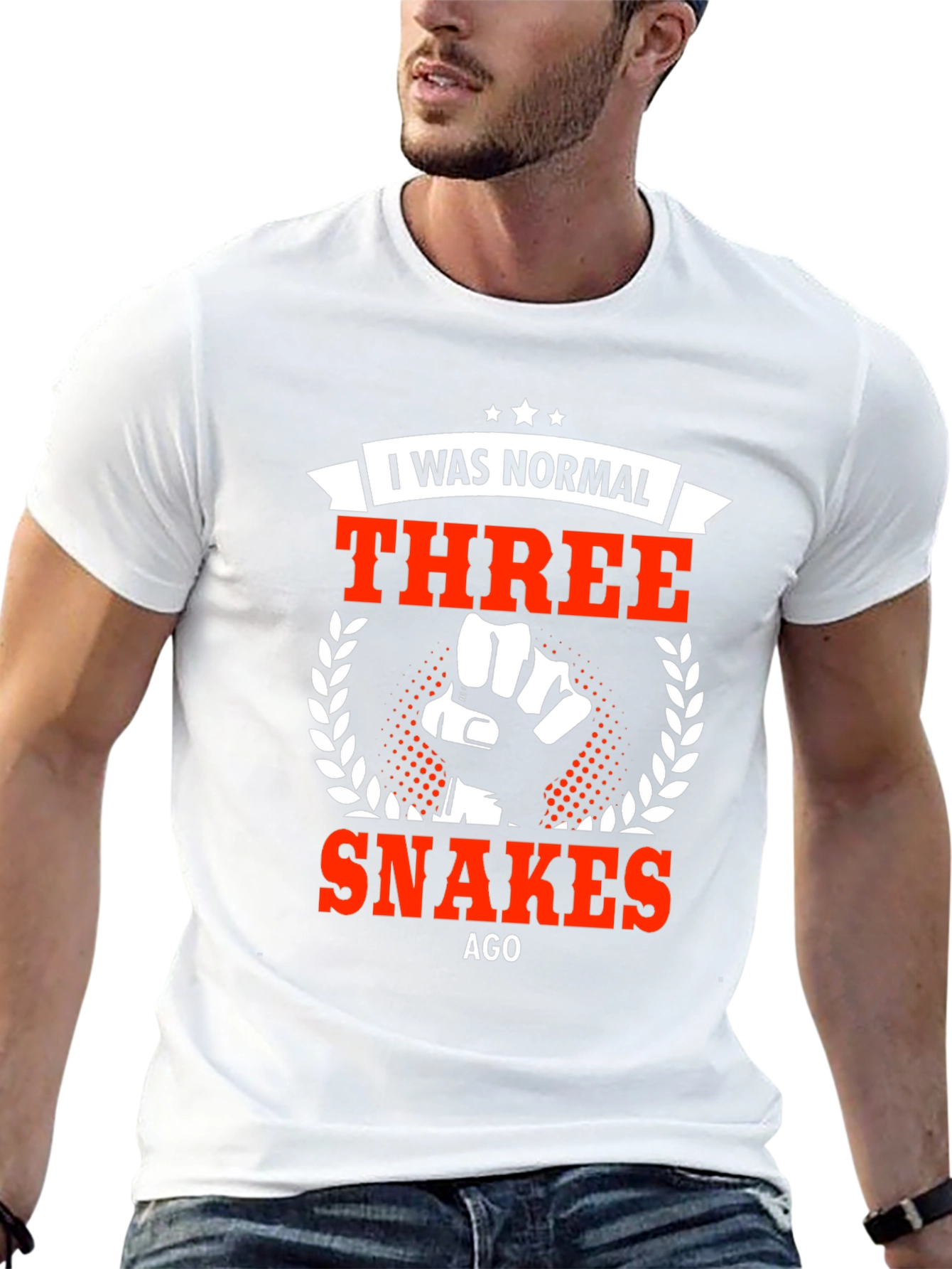 I Was Normal Three Snakes Ago T-Shirt