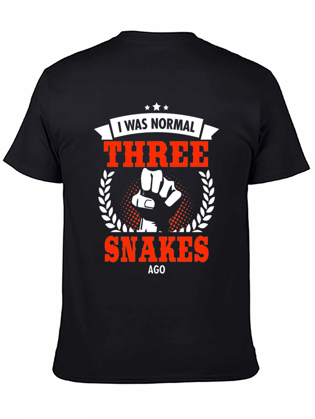 I Was Normal Three Snakes Ago T-Shirt