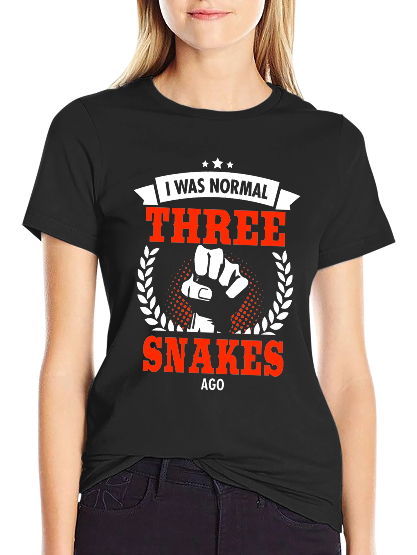 I Was Normal Three Snakes Ago T-Shirt