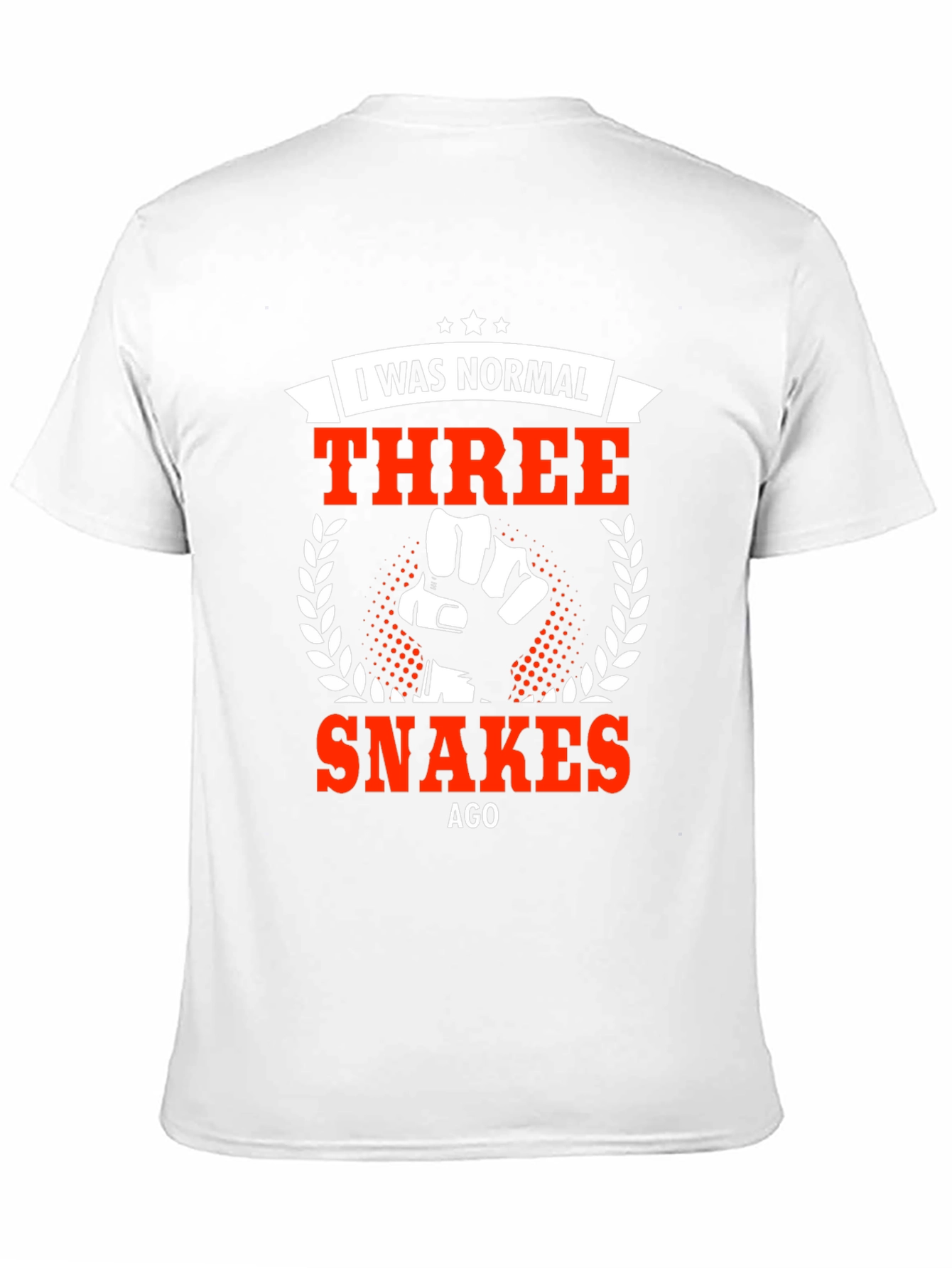 I Was Normal Three Snakes Ago T-Shirt