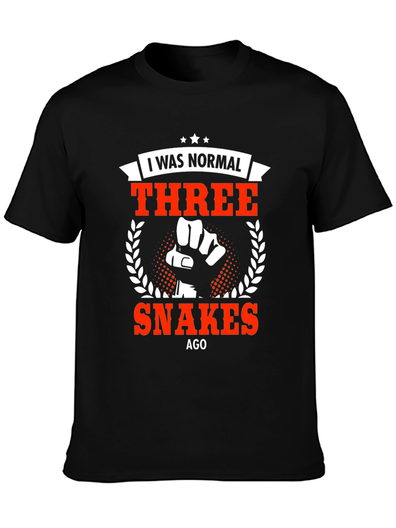 I Was Normal Three Snakes Ago T-Shirt