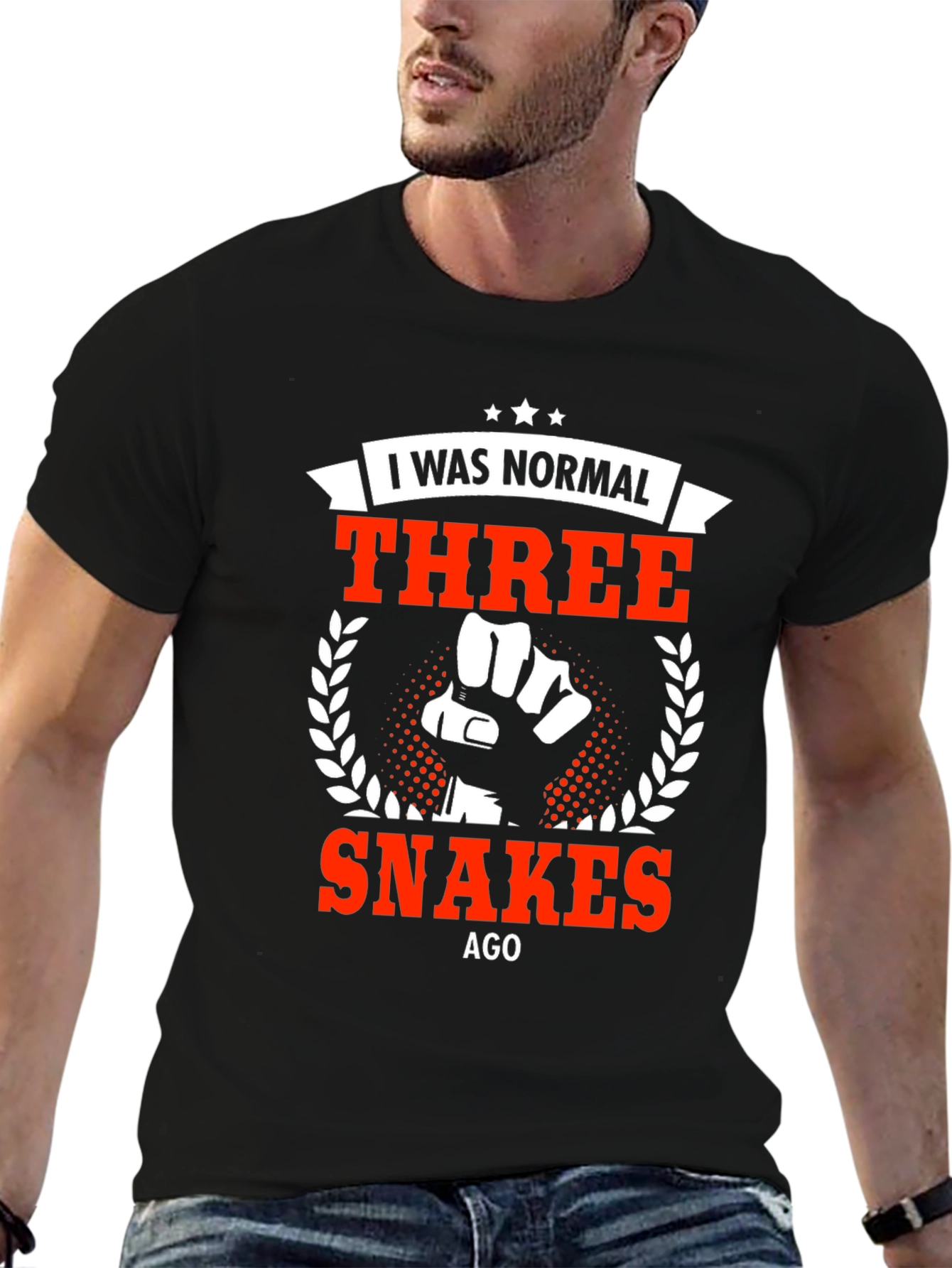 I Was Normal Three Snakes Ago T-Shirt