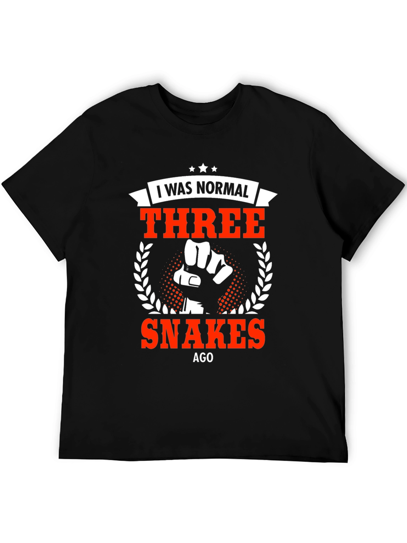 I Was Normal Three Snakes Ago T-Shirt