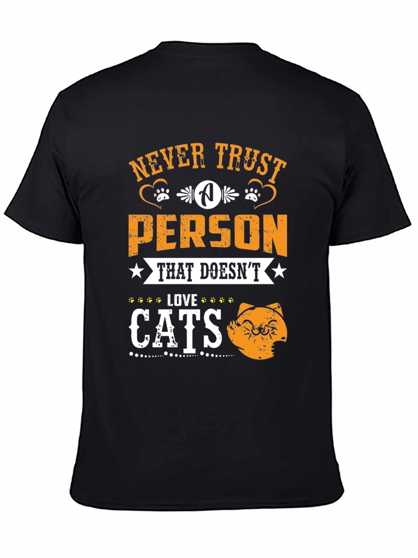 Never Trust a Person That Doesnt Love Cats T-Shirt
