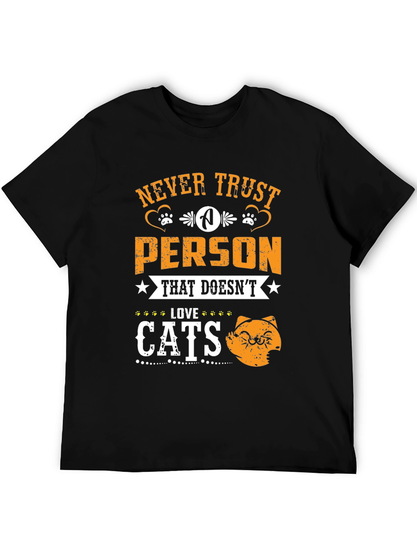 Never Trust a Person That Doesnt Love Cats T-Shirt