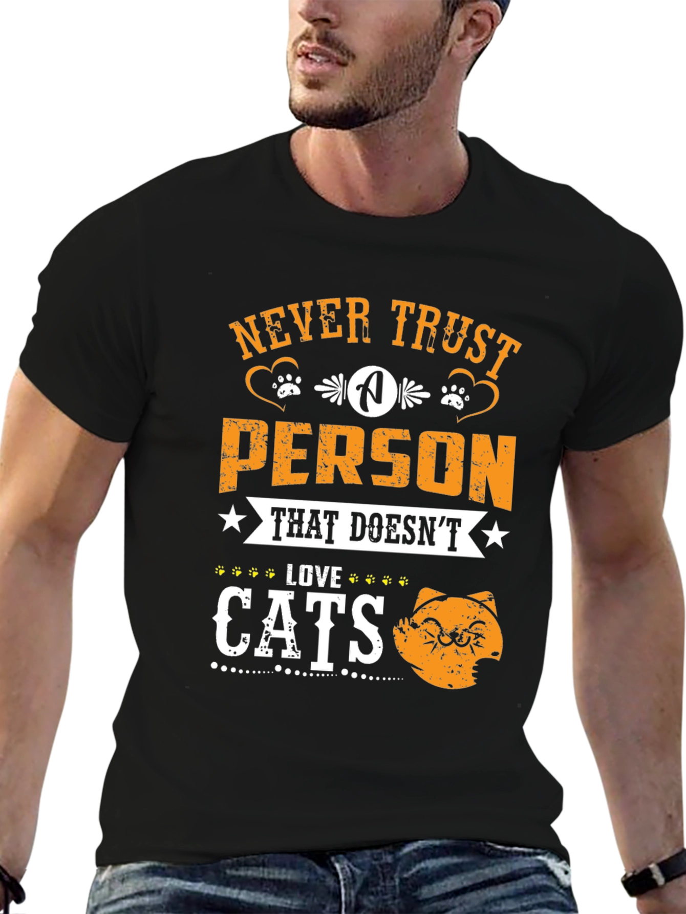 Never Trust a Person That Doesnt Love Cats T-Shirt