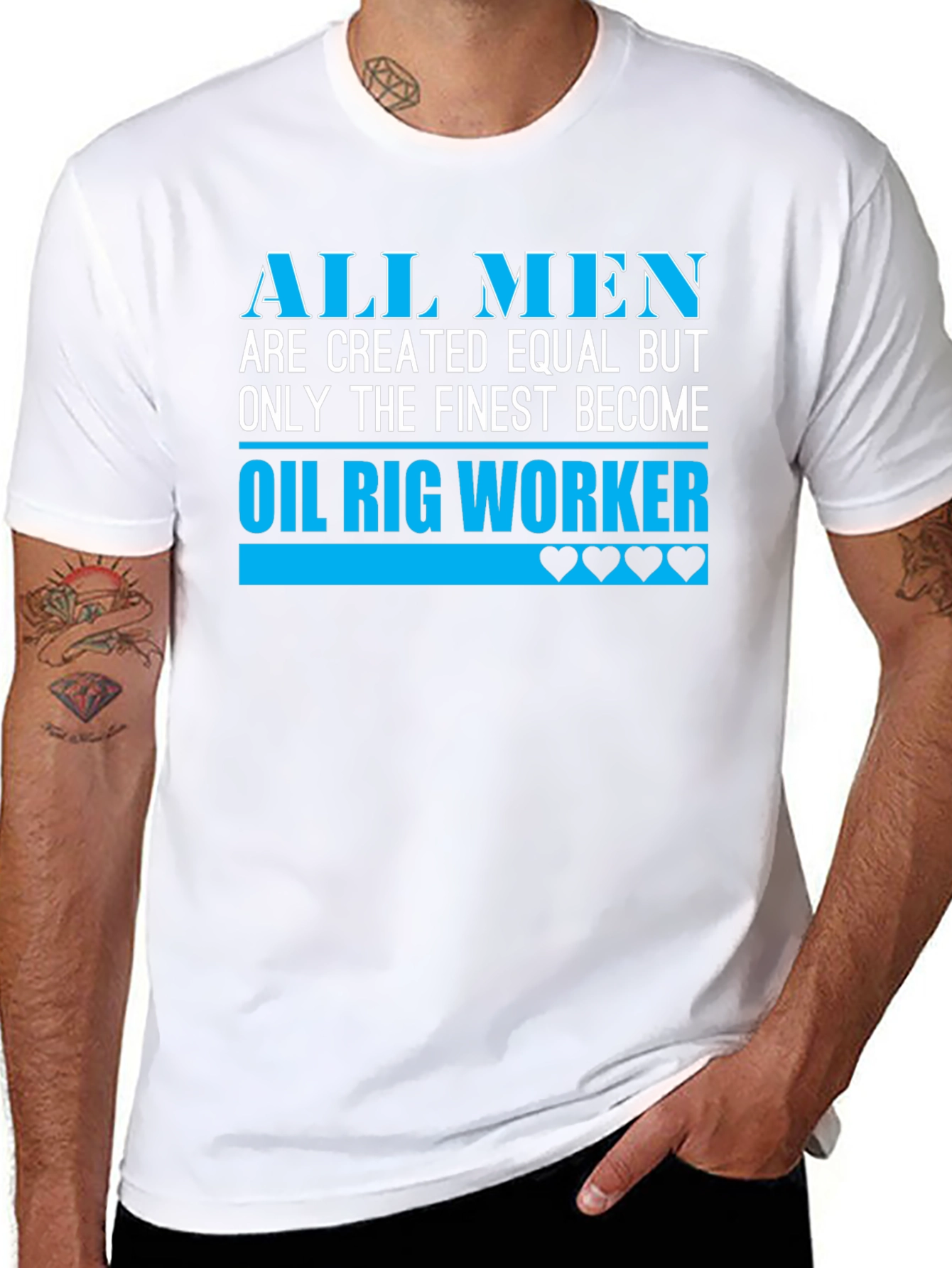 Finest Oil Rig Worker T-Shirt