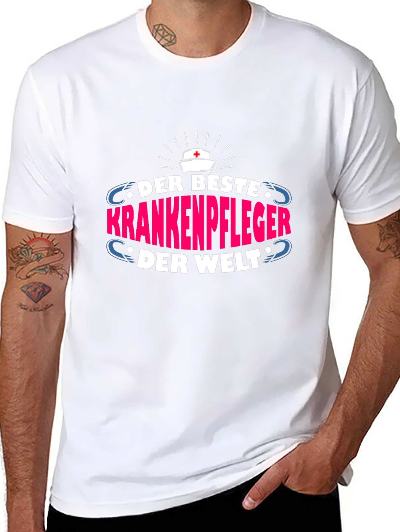 Best Nurse Ever T-Shirt - German Text
