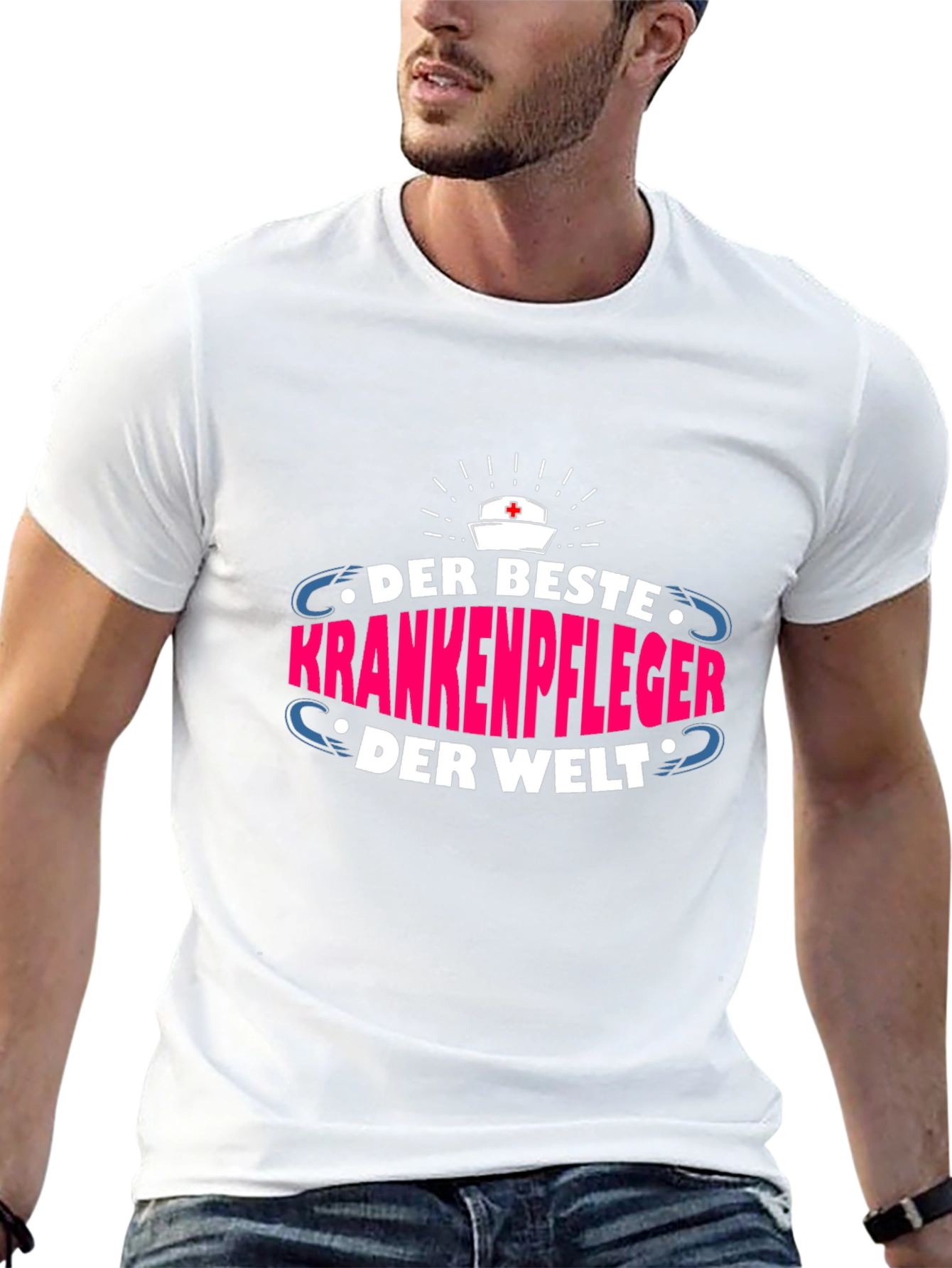 Best Nurse Ever T-Shirt - German Text