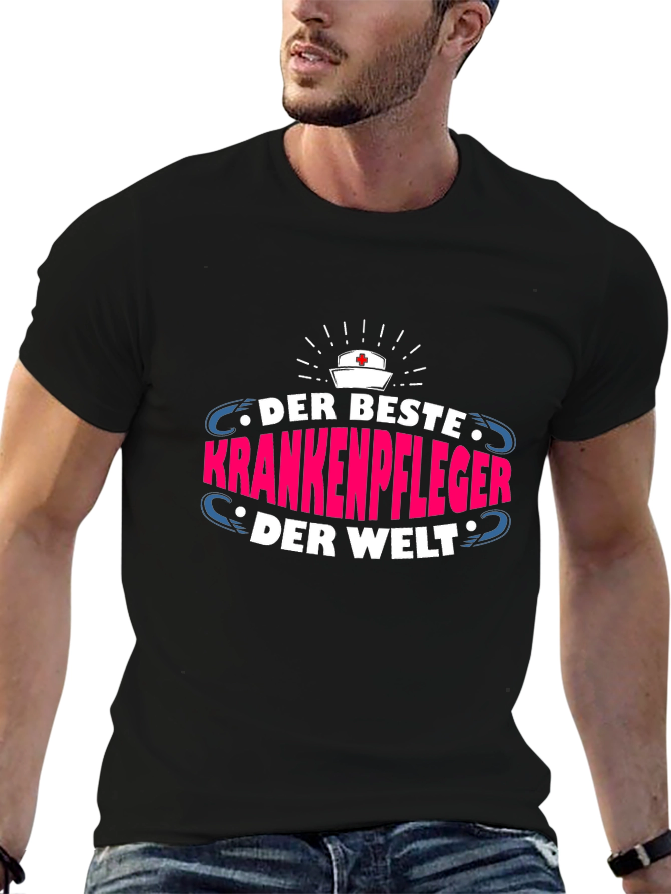 Best Nurse Ever T-Shirt - German Text