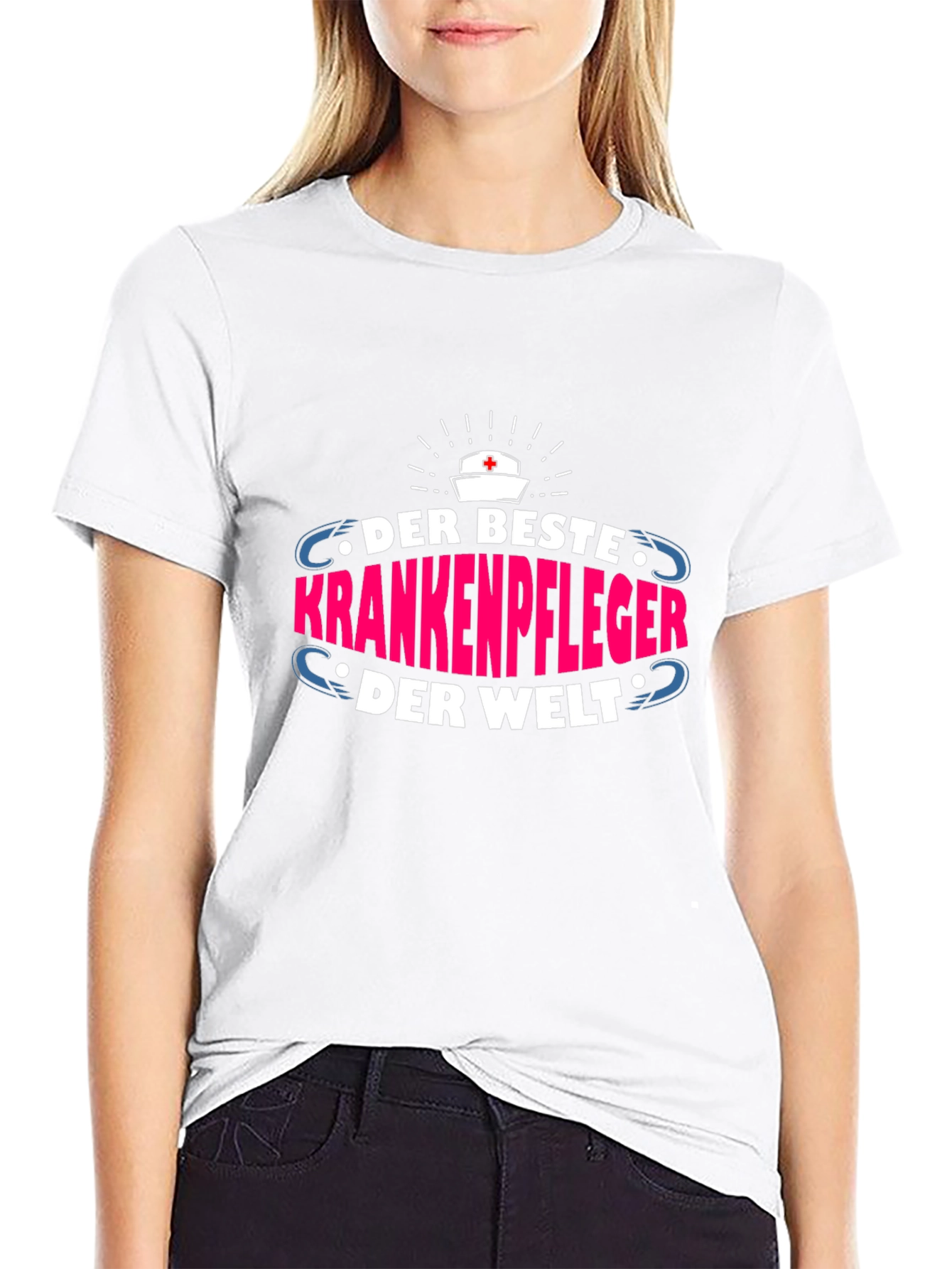 Best Nurse Ever T-Shirt - German Text