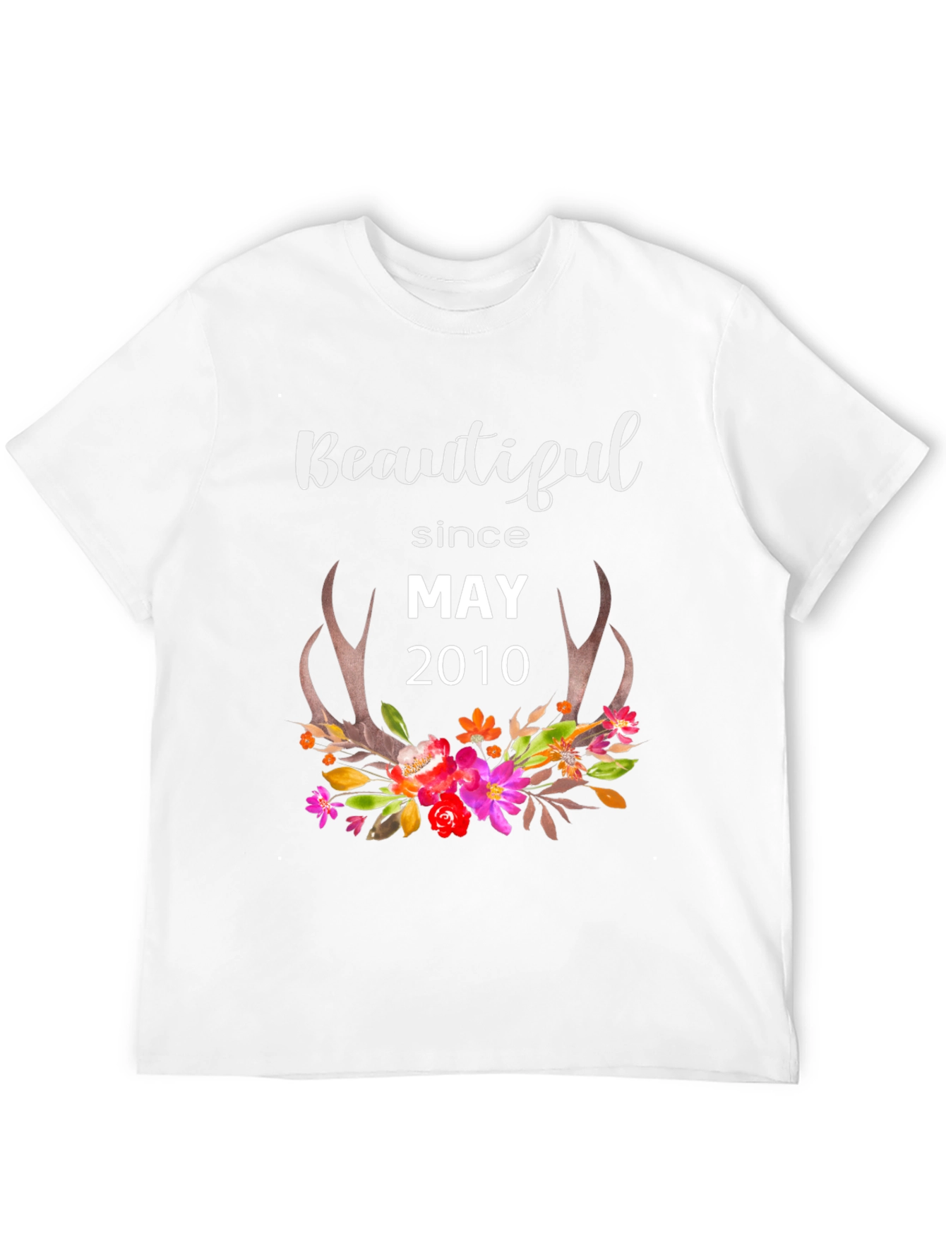 Beautiful Since May 2010 Graphic T-Shirt