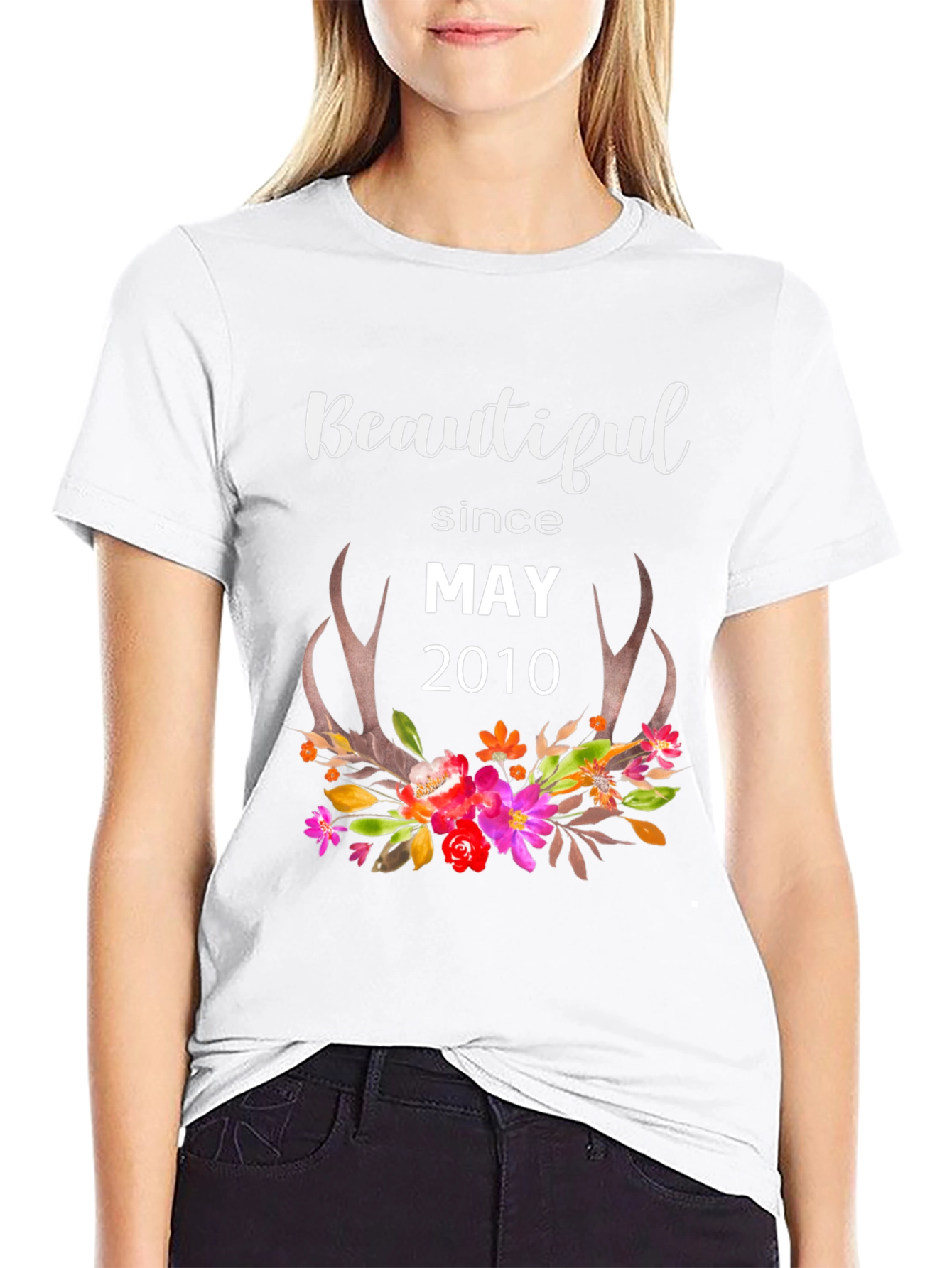 Beautiful Since May 2010 Graphic T-Shirt