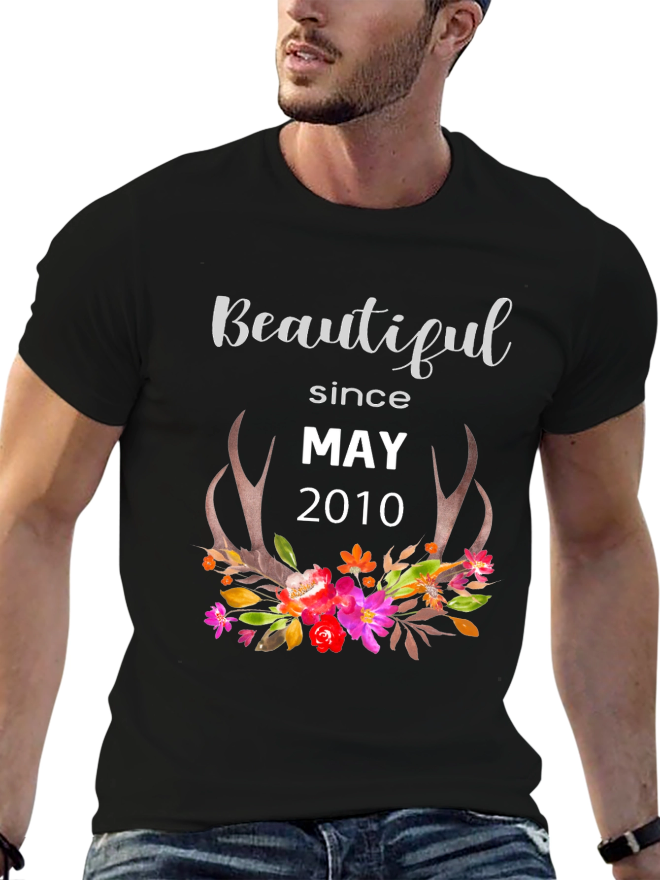 Beautiful Since May 2010 Graphic T-Shirt