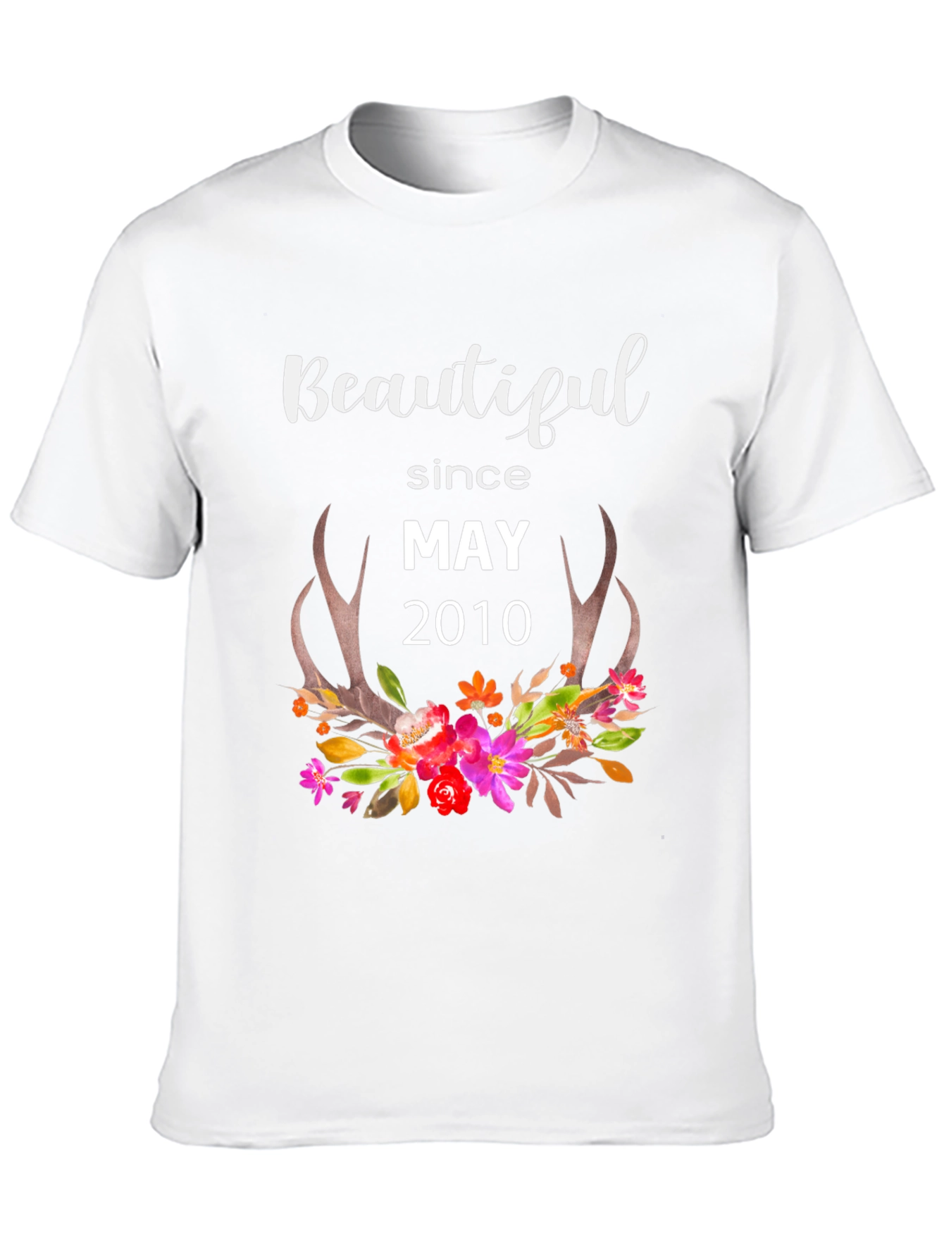 Beautiful Since May 2010 Graphic T-Shirt