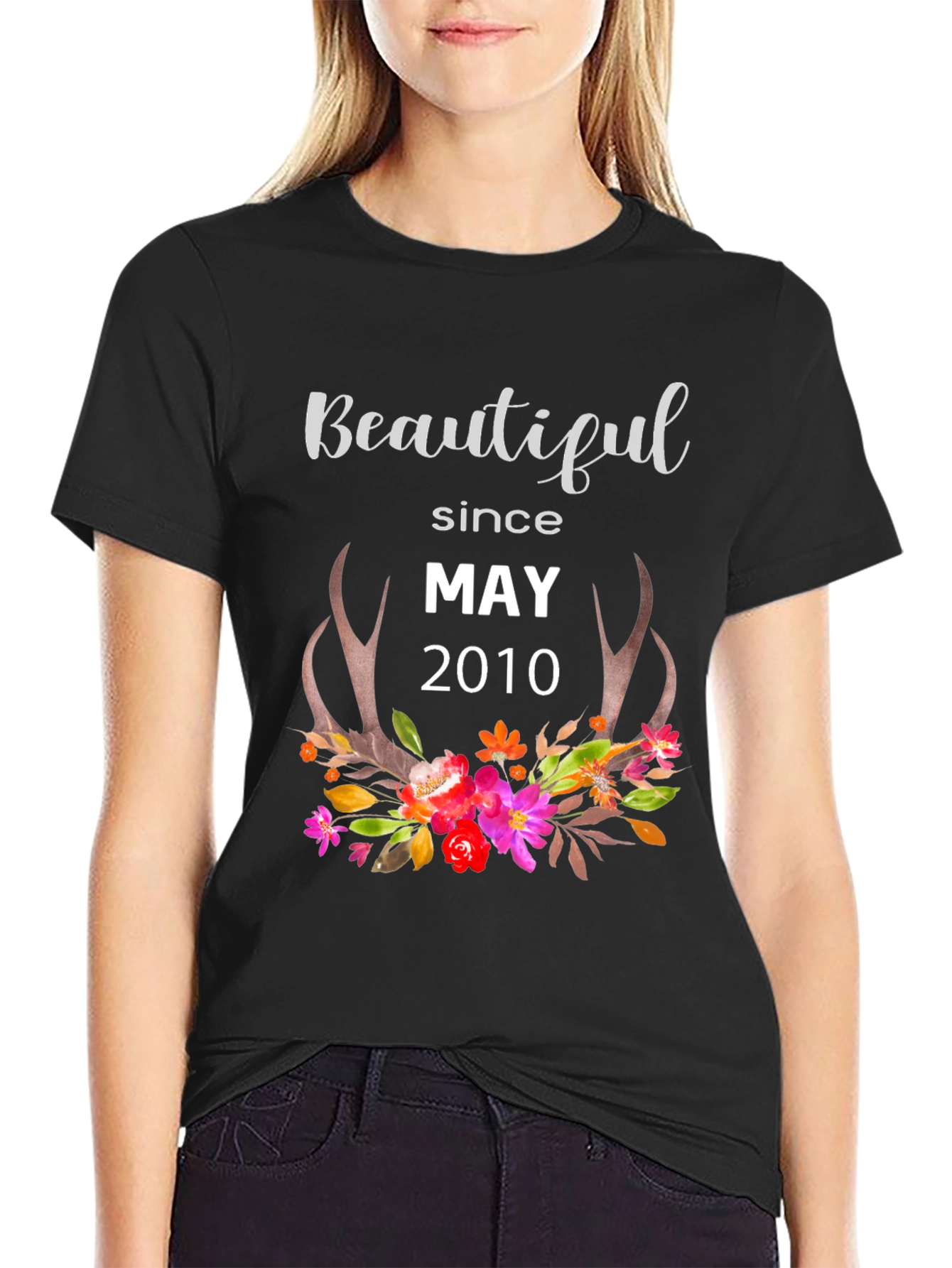 Beautiful Since May 2010 Graphic T-Shirt