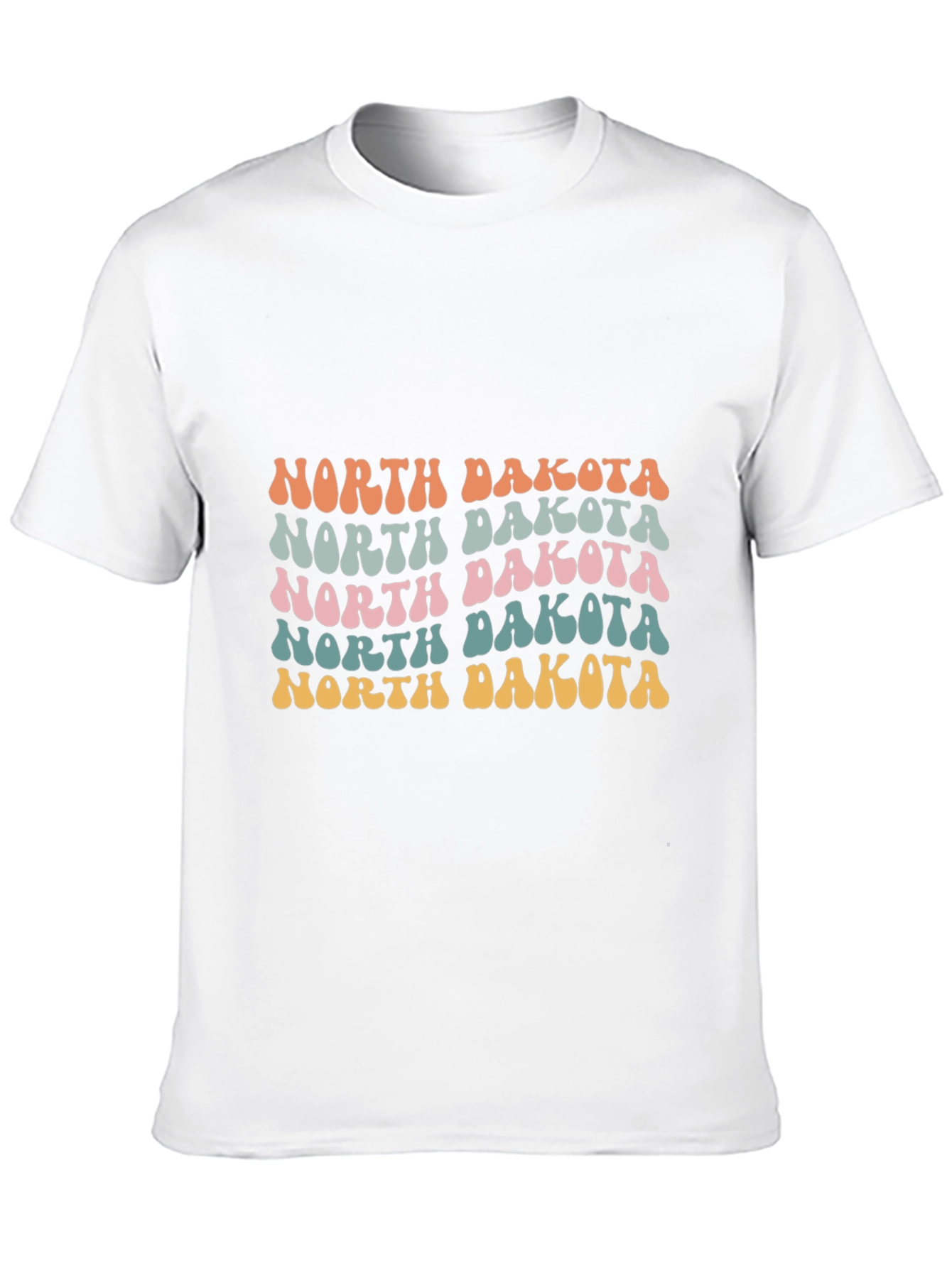 North Dakota Retro T-Shirt ND Pride