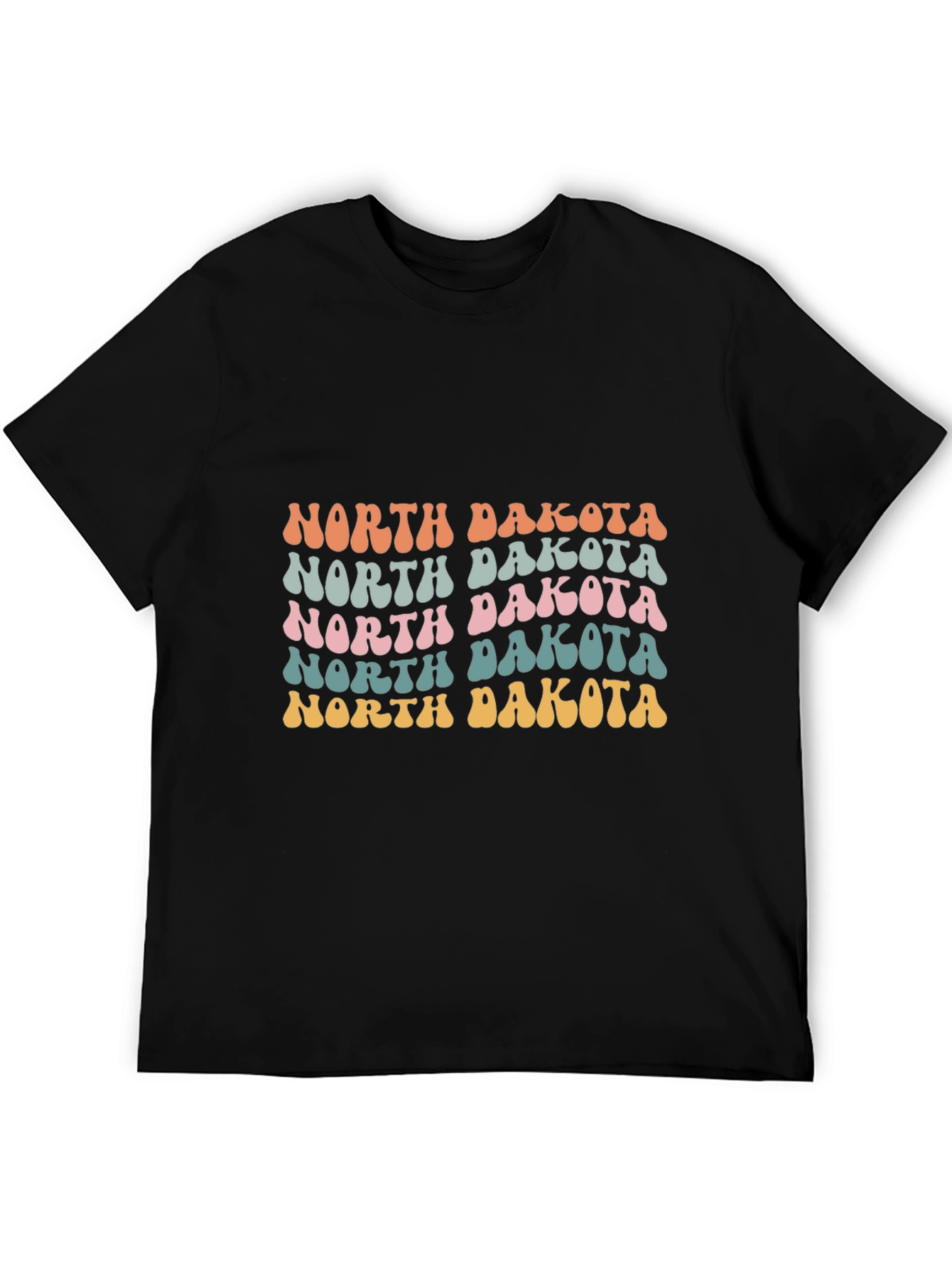 North Dakota Retro T-Shirt ND Pride