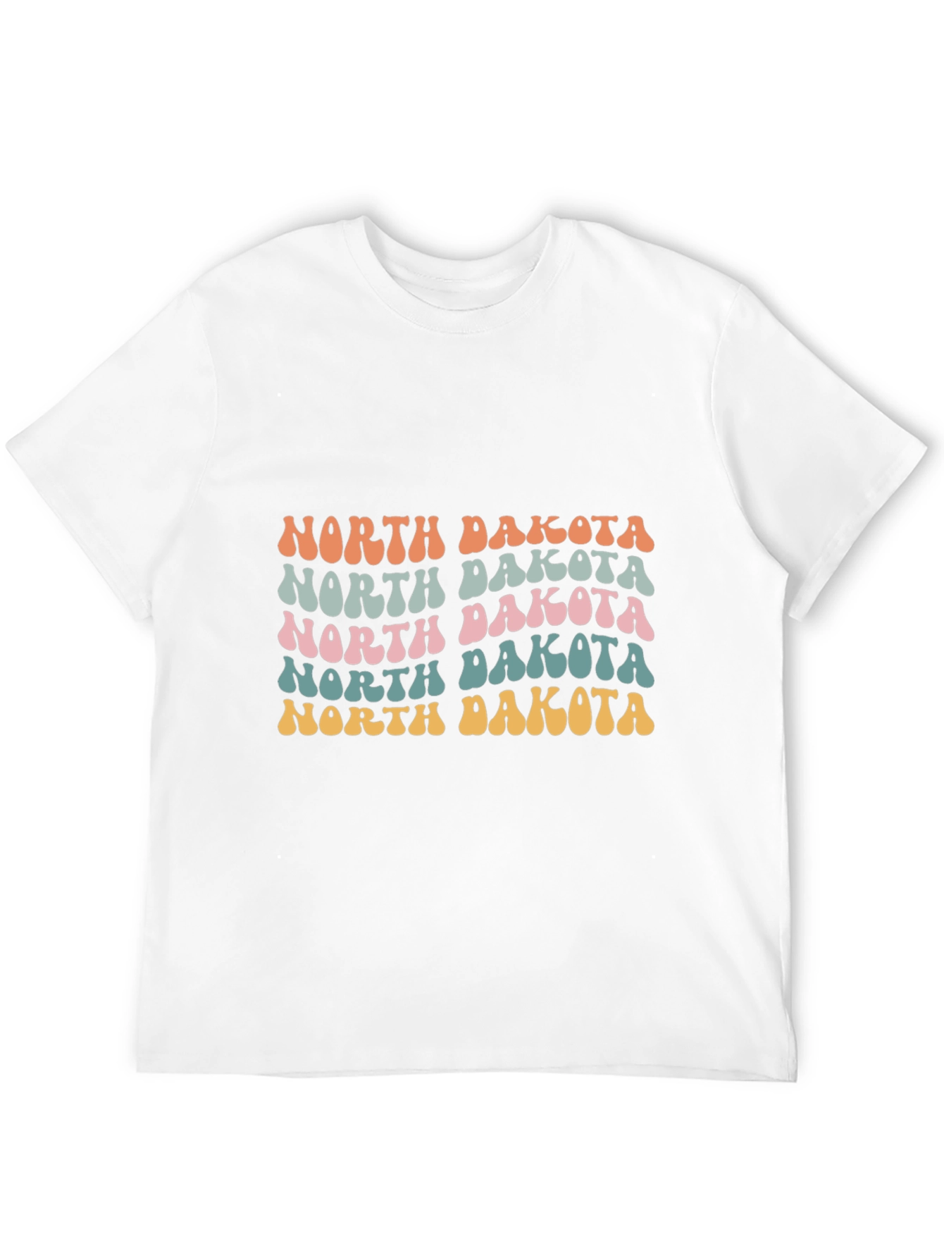 North Dakota Retro T-Shirt ND Pride