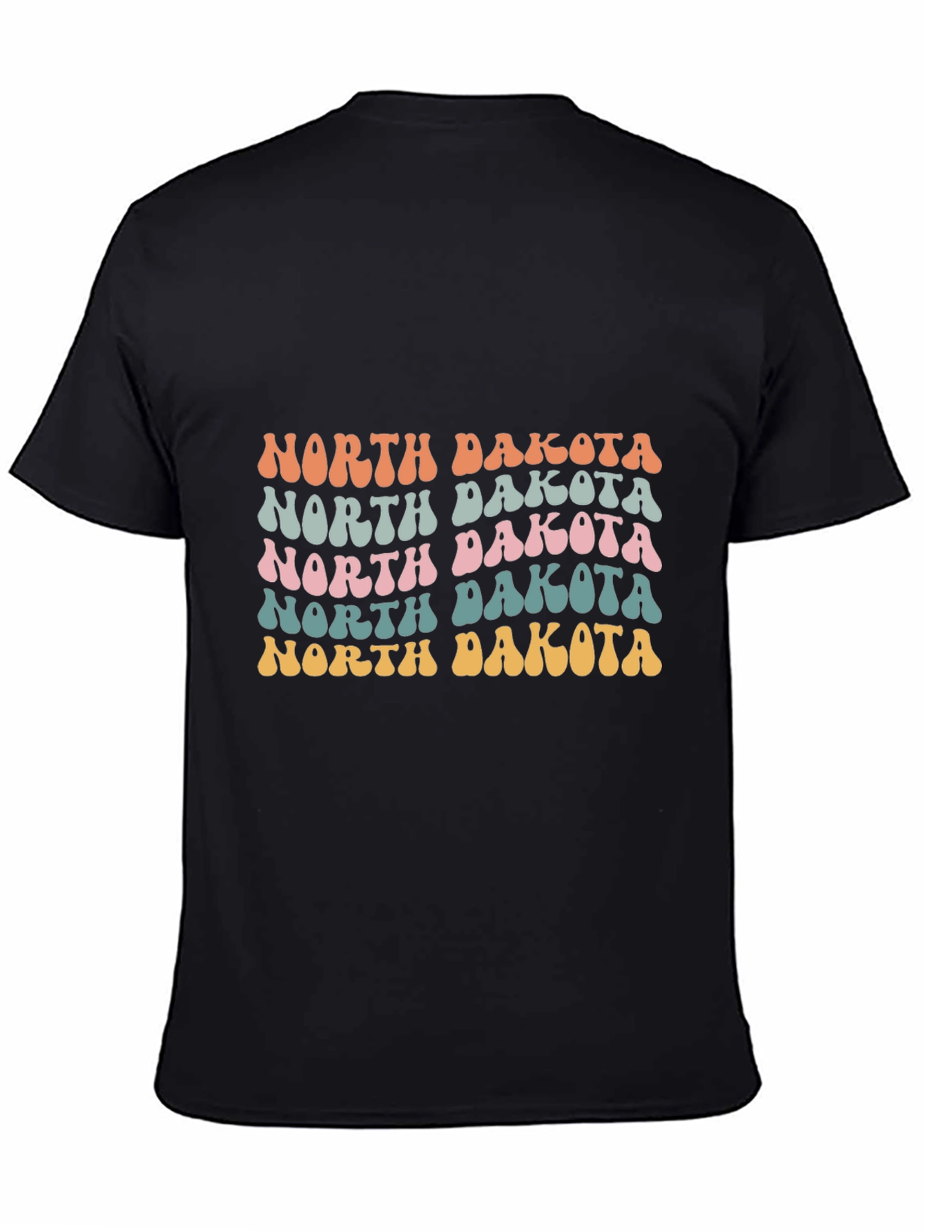 North Dakota Retro T-Shirt ND Pride
