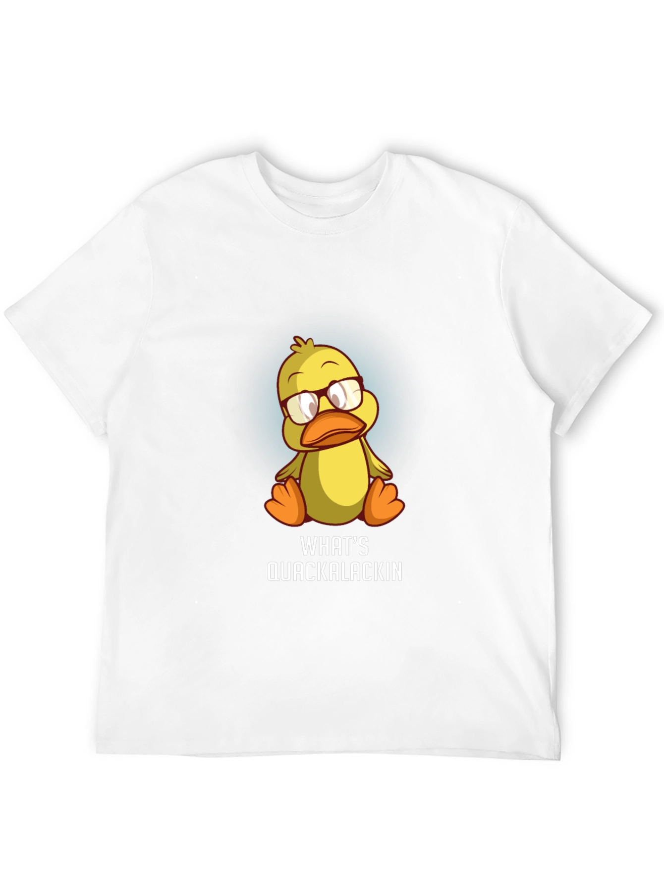 Whats Quackalackin Funny Duck Graphic Tee