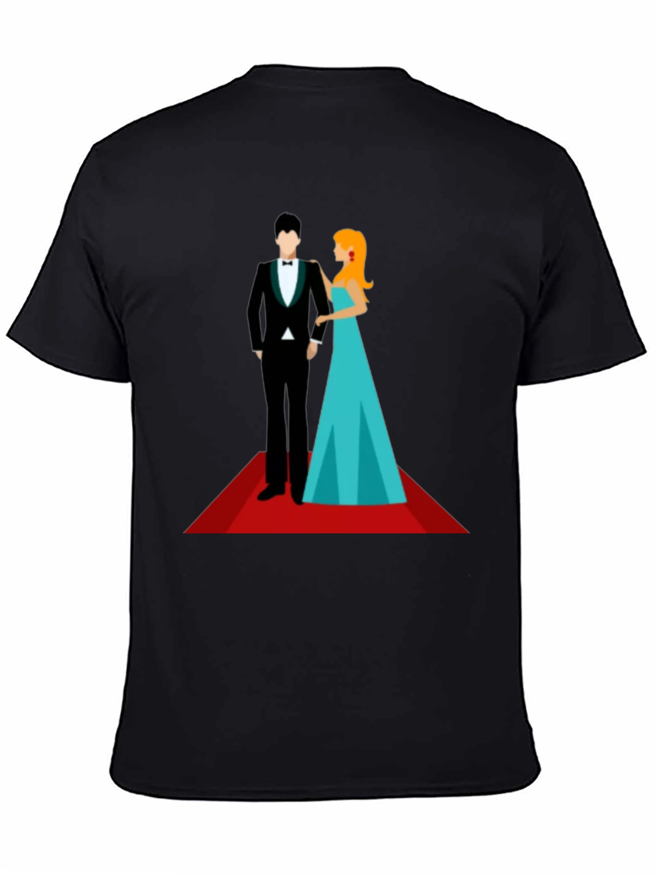 Red Carpet Affair T-Shirt - Stylish Graphic Tee