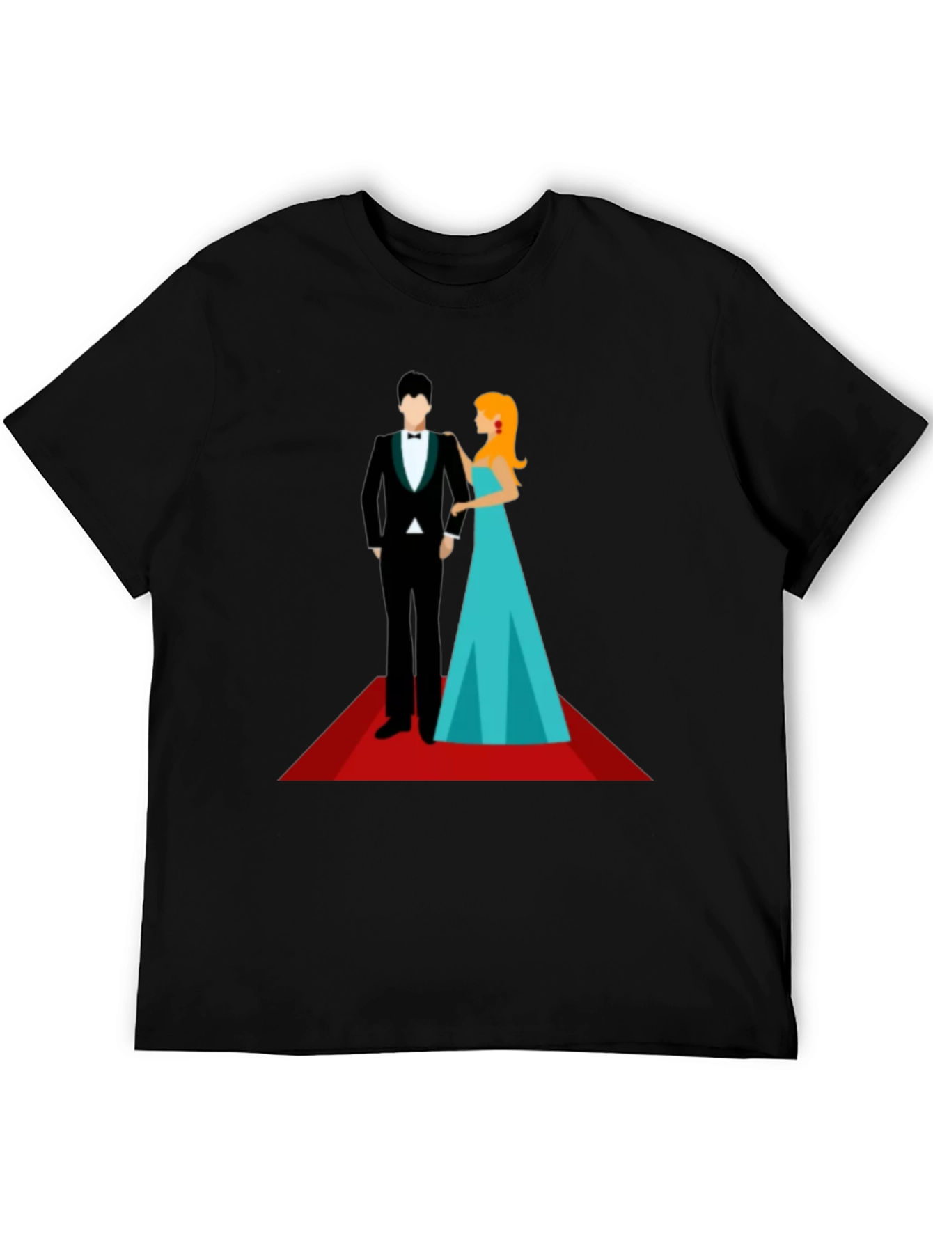 Red Carpet Affair T-Shirt - Stylish Graphic Tee