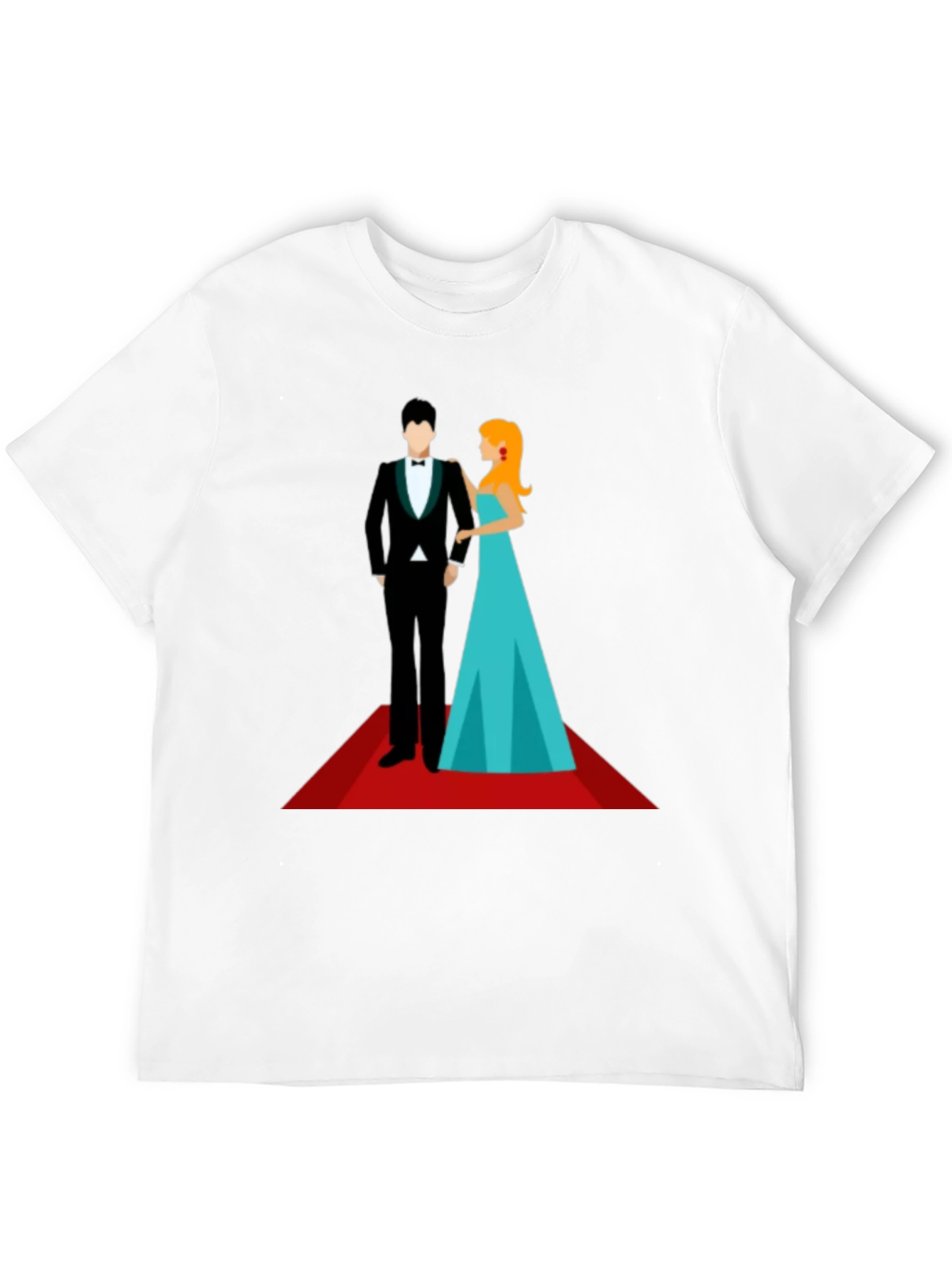 Red Carpet Affair T-Shirt - Stylish Graphic Tee