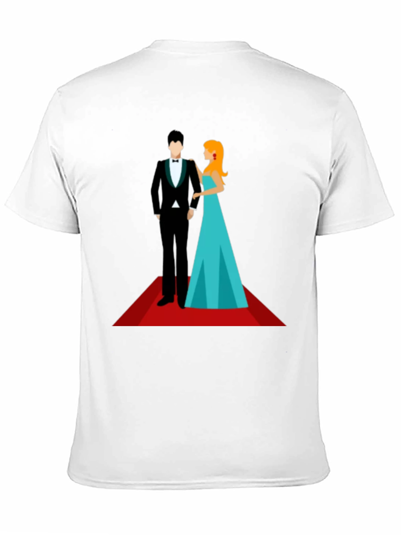 Red Carpet Affair T-Shirt - Stylish Graphic Tee