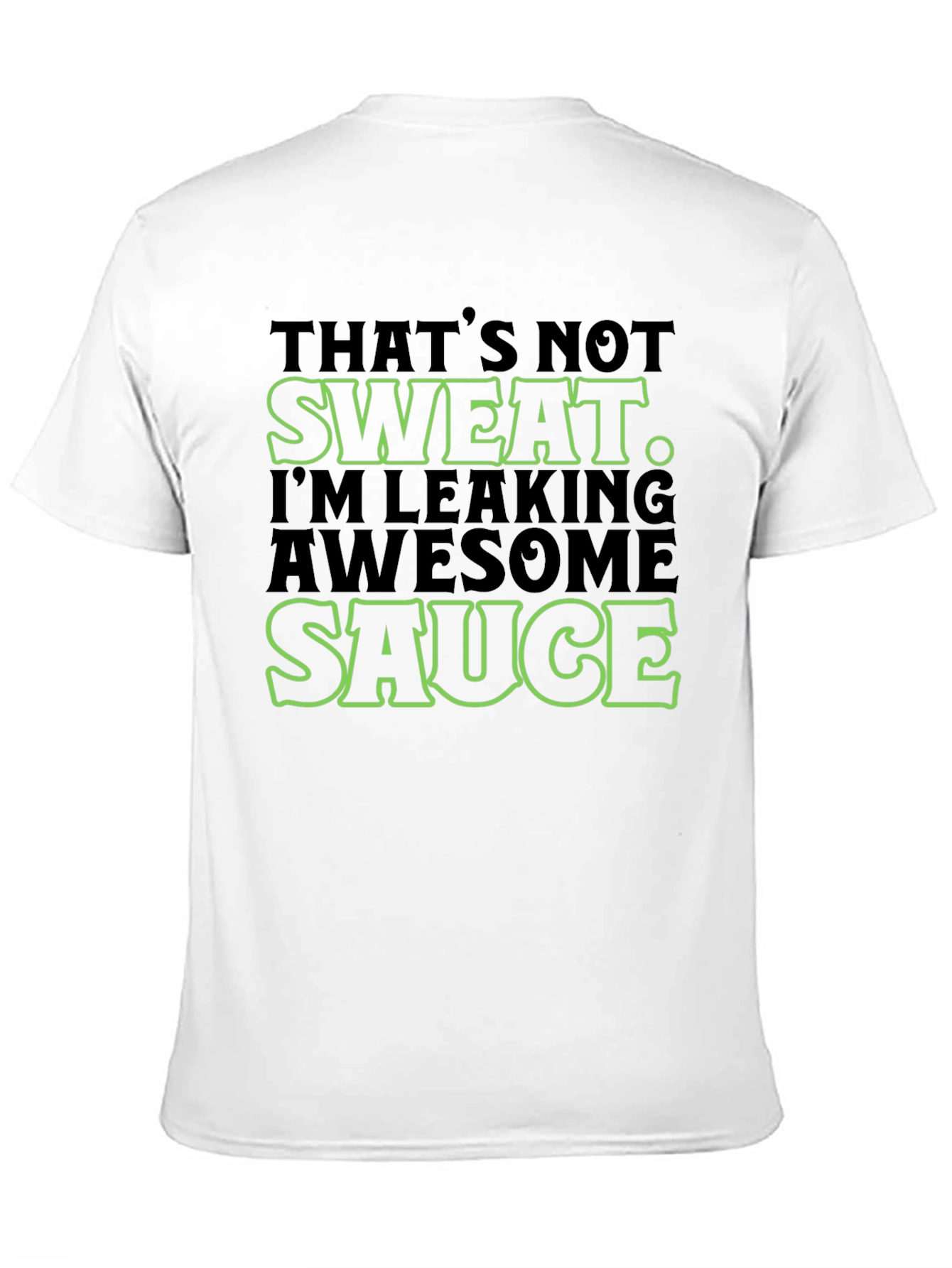 Awesome Sauce Mens Graphic Tee - Funny Slogan T-Shirt