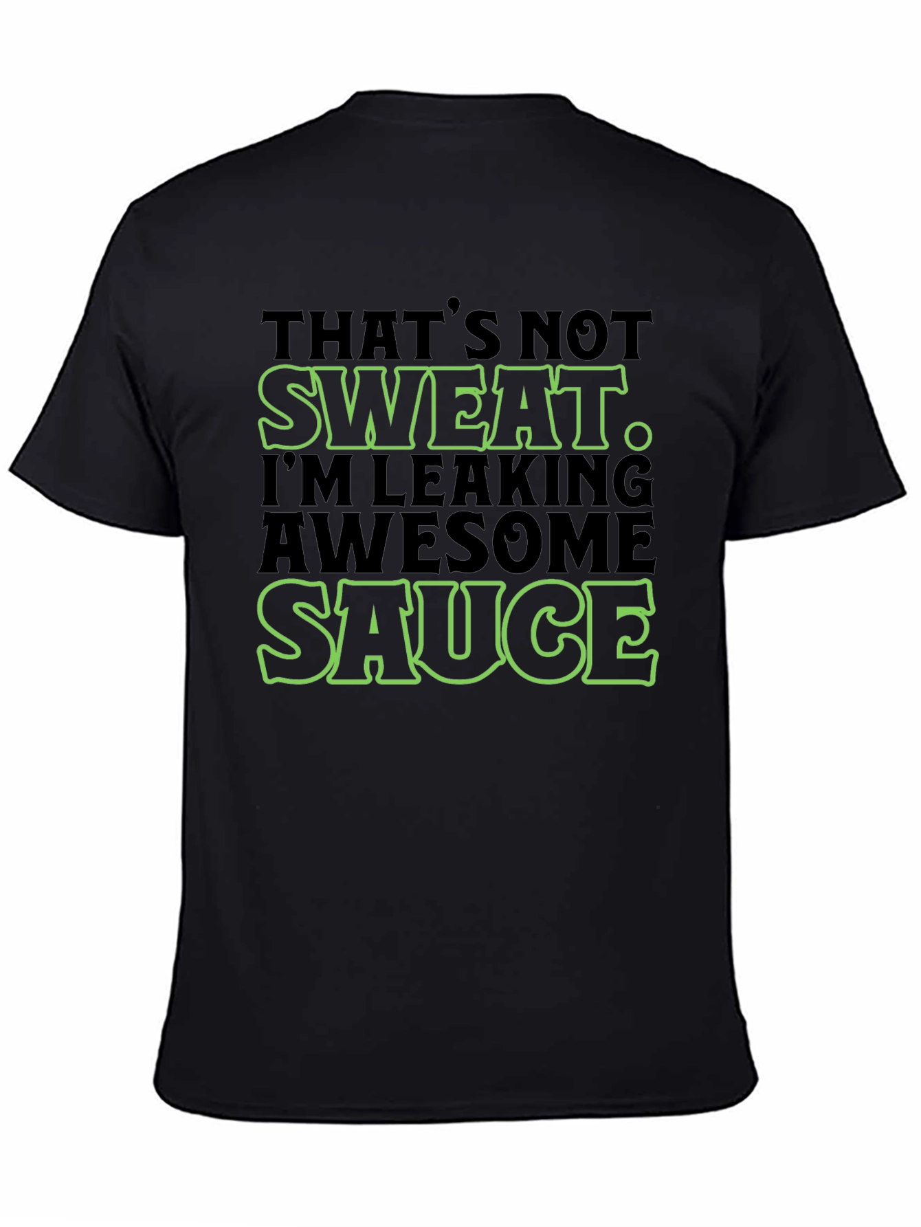 Awesome Sauce Mens Graphic Tee - Funny Slogan T-Shirt