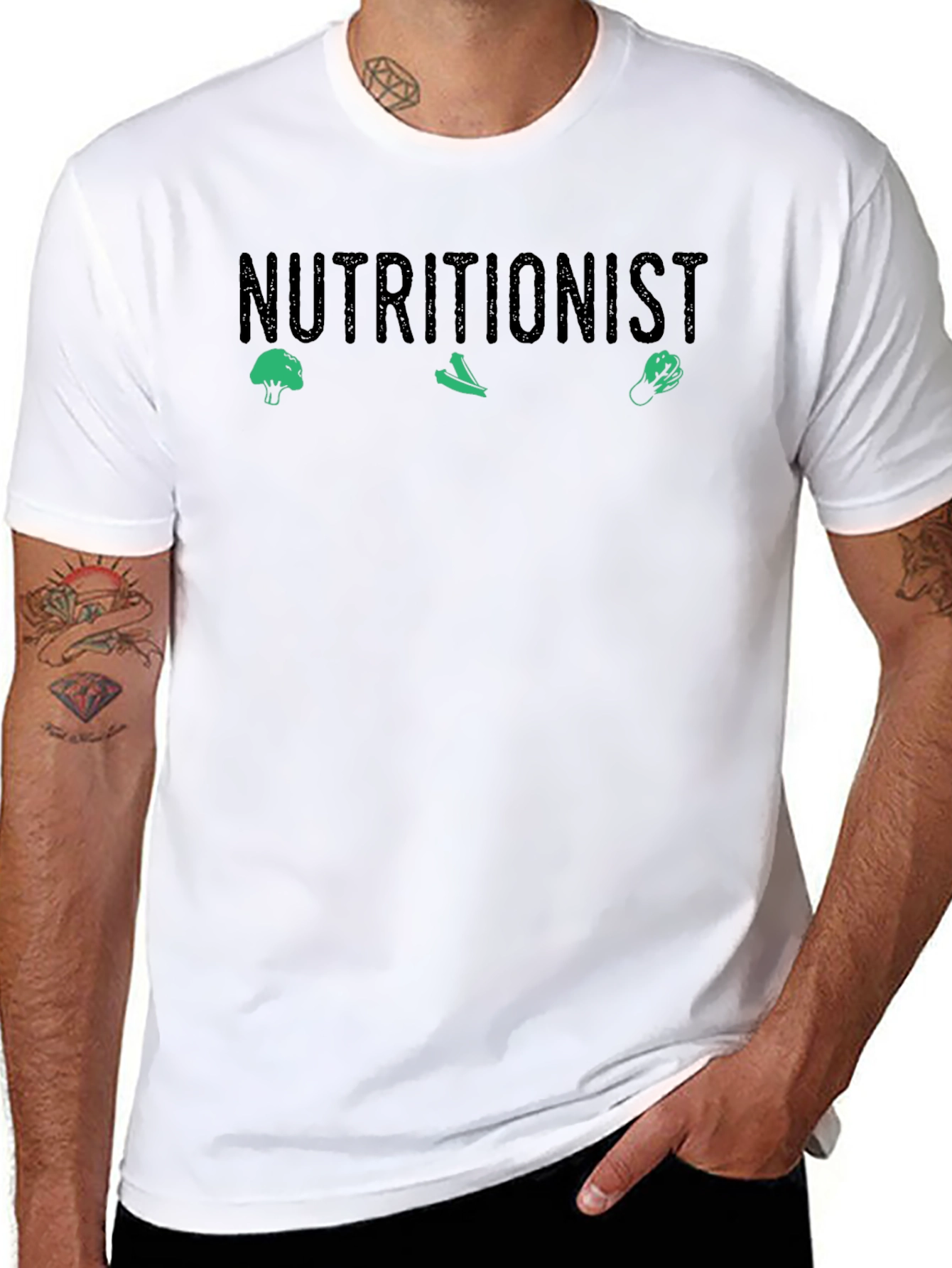Nutritionist T-Shirt - Eat Your Greens!